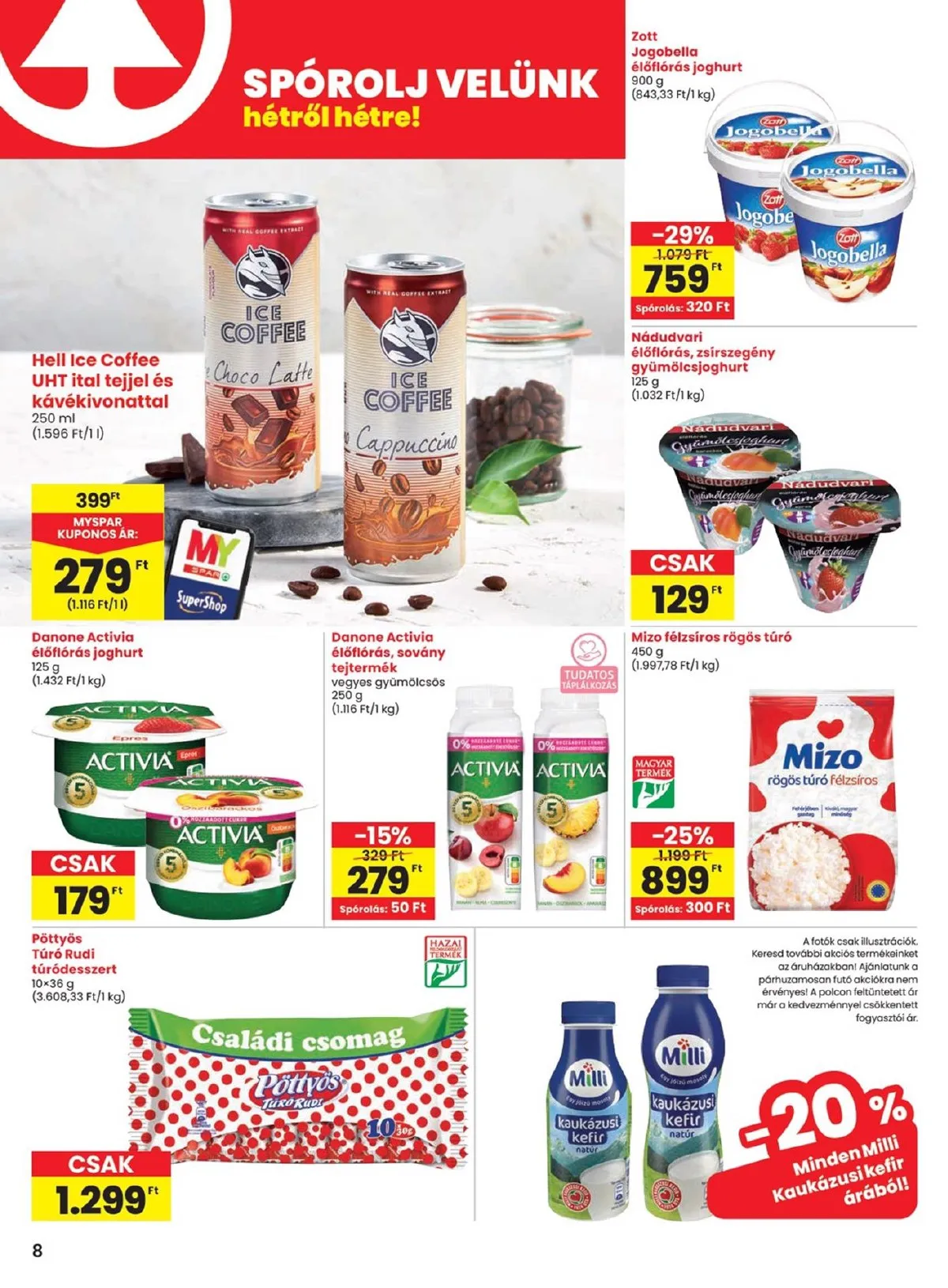 Spar akciós újság 09.26–10.02 – 8. oldal