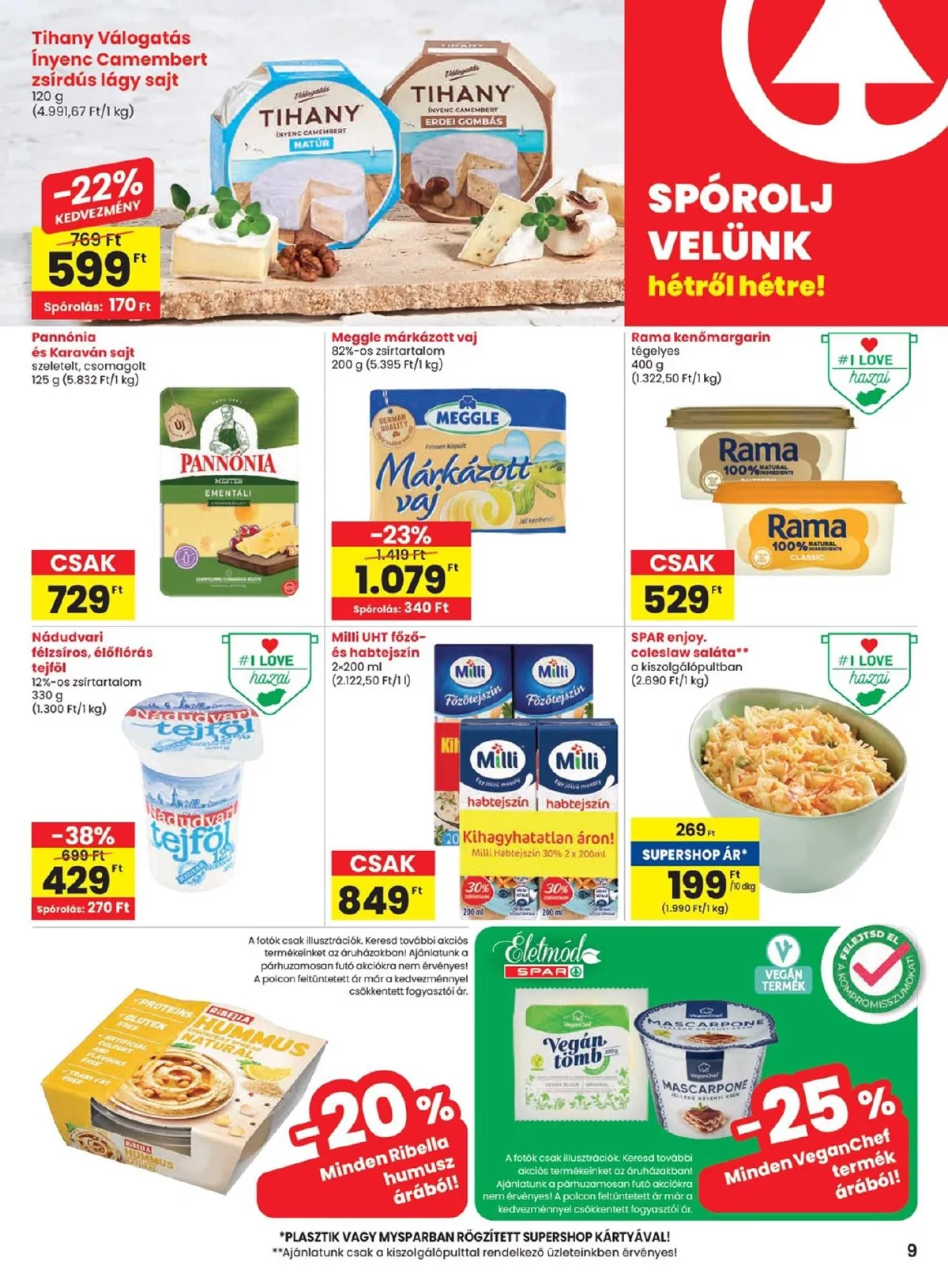 Spar akciós újság 09.26–10.02 – 9. oldal