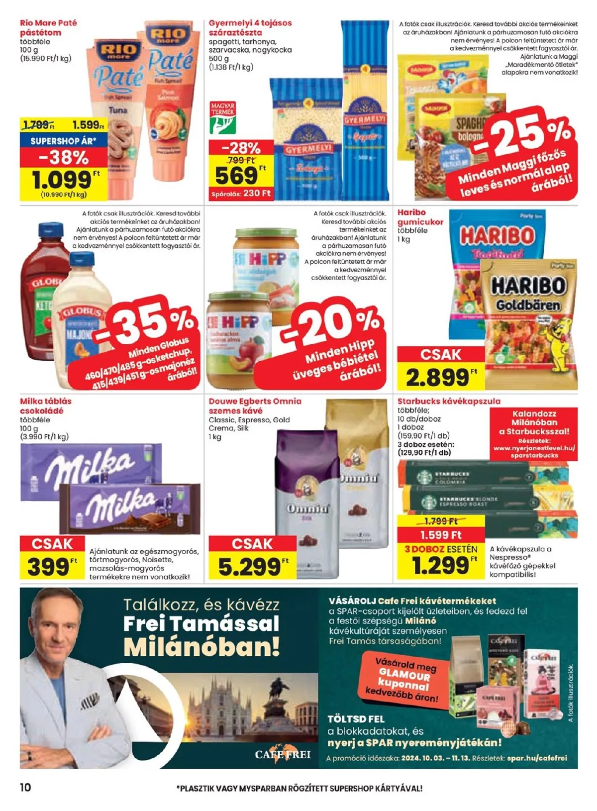 Spar akciós újság 10.03–10.09 – 10. oldal