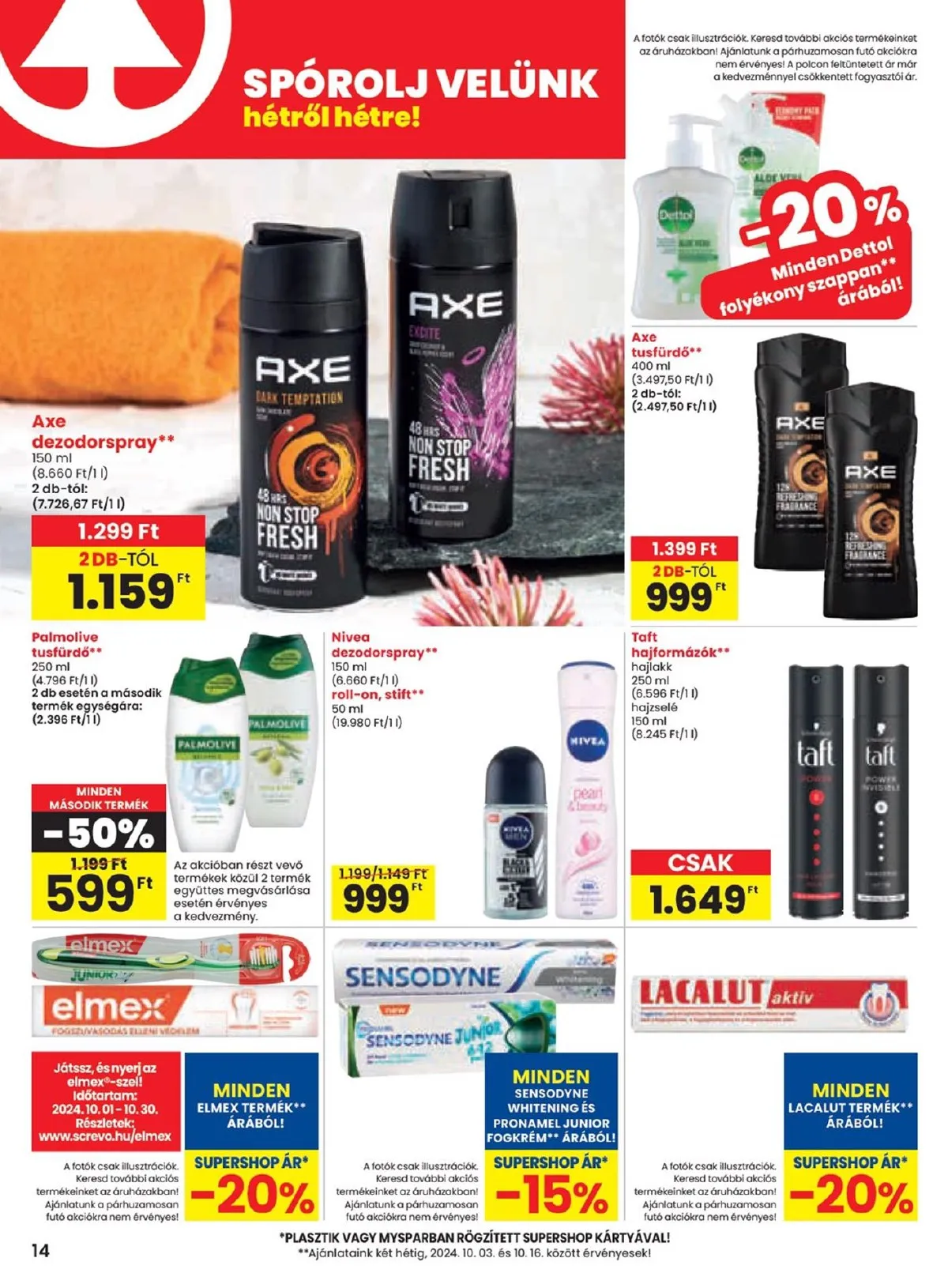 Spar akciós újság 10.03–10.09 – 14. oldal