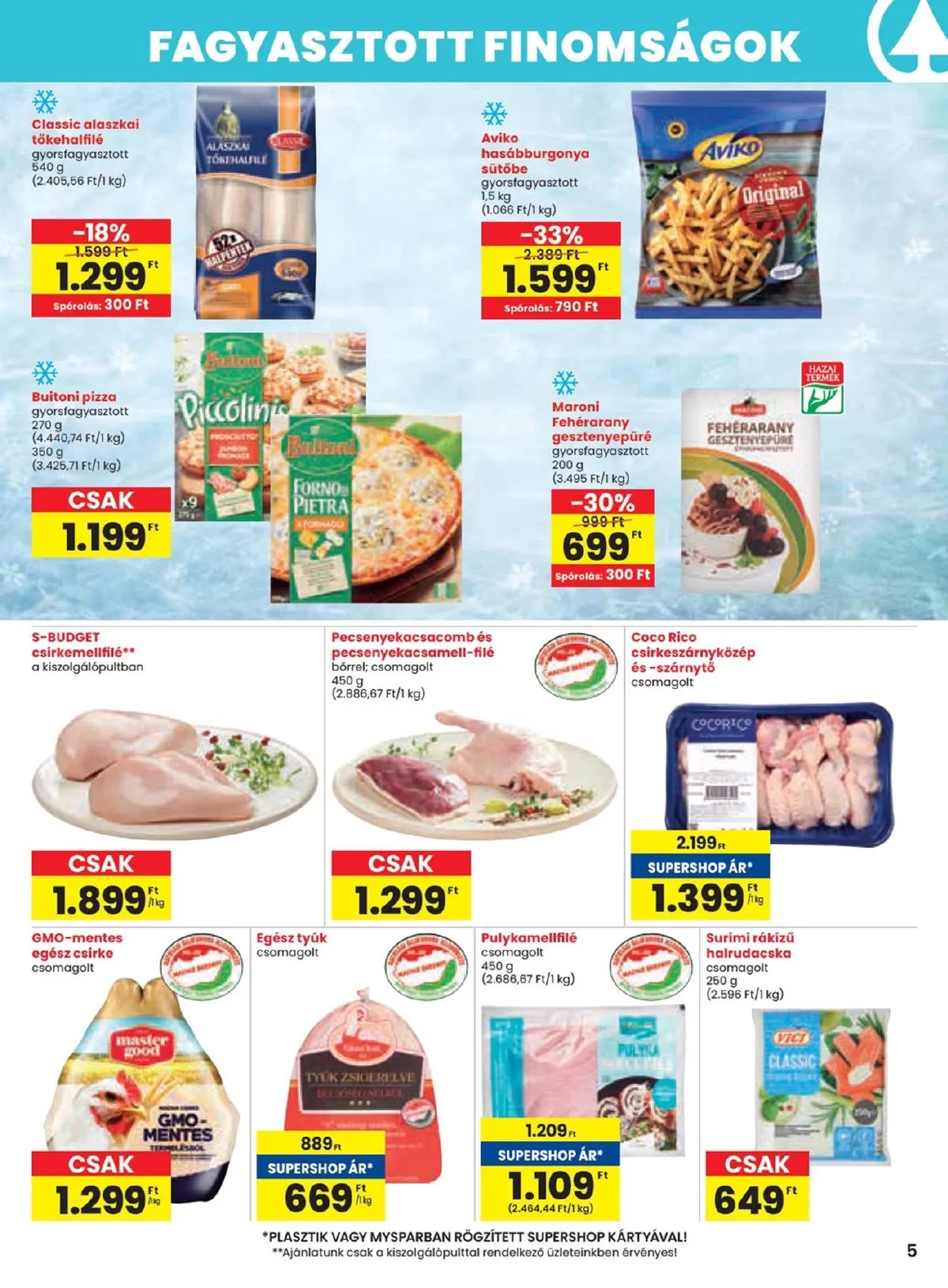 Spar akciós újság 10.03–10.09 – 5. oldal