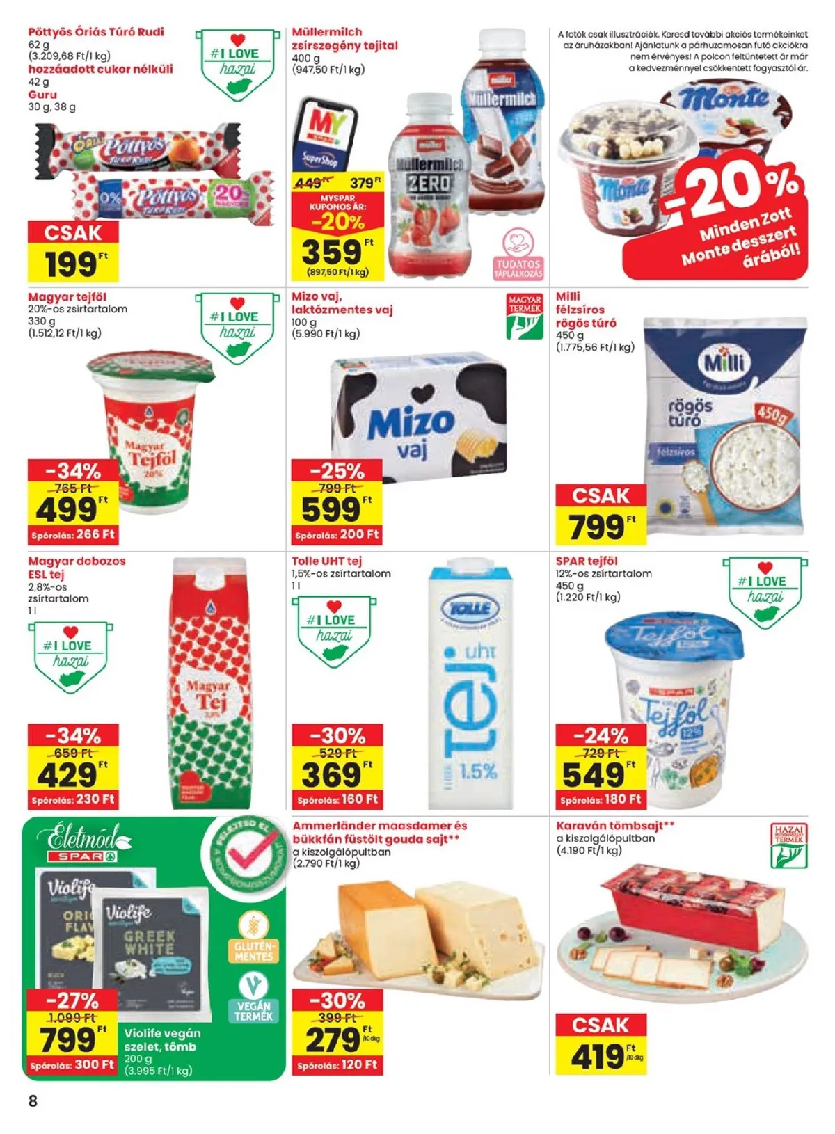 Spar akciós újság 10.03–10.09 – 8. oldal