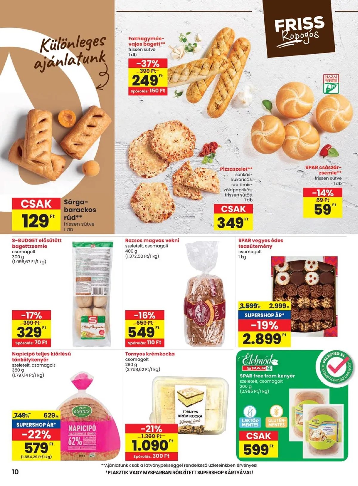 Spar akciós újság 10.17–10.23 – 10. oldal