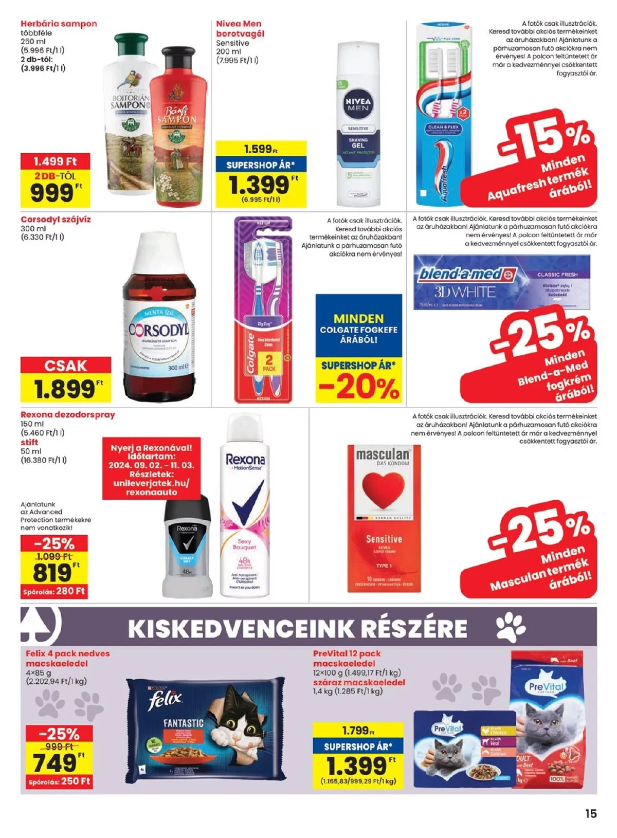 Spar akciós újság 10.17–10.23 – 15. oldal