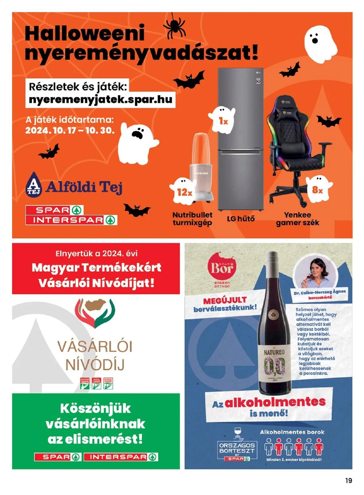 Spar akciós újság 10.17–10.23 – 19. oldal