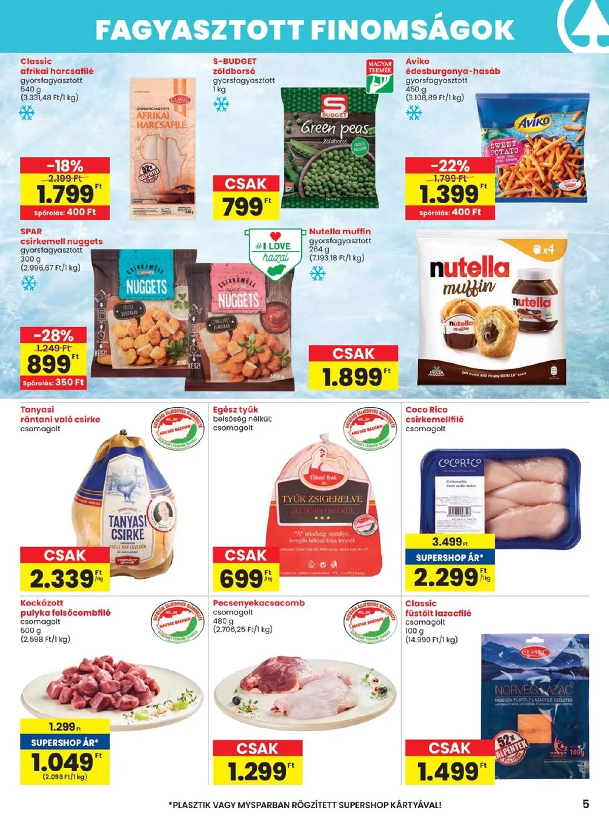 Spar akciós újság 10.17–10.23 – 5. oldal