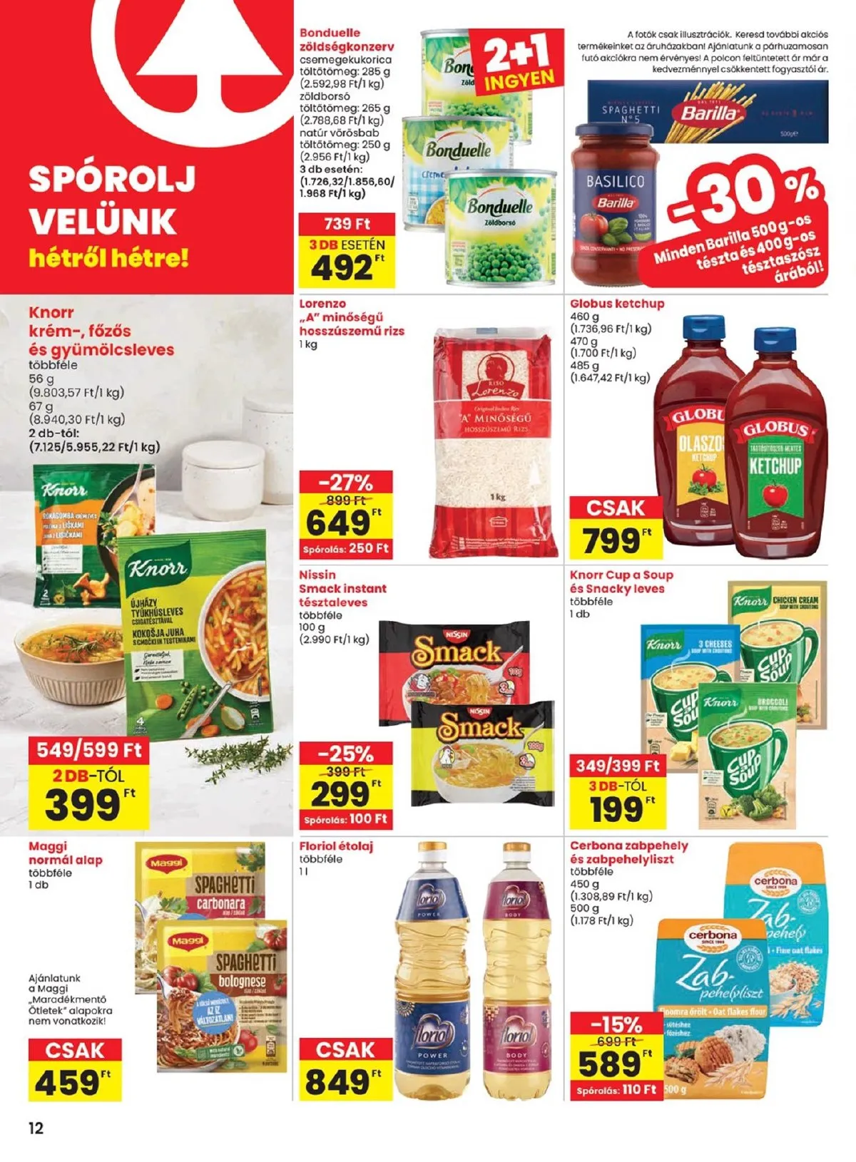 Spar akciós újság 10.24–10.30 – 12. oldal