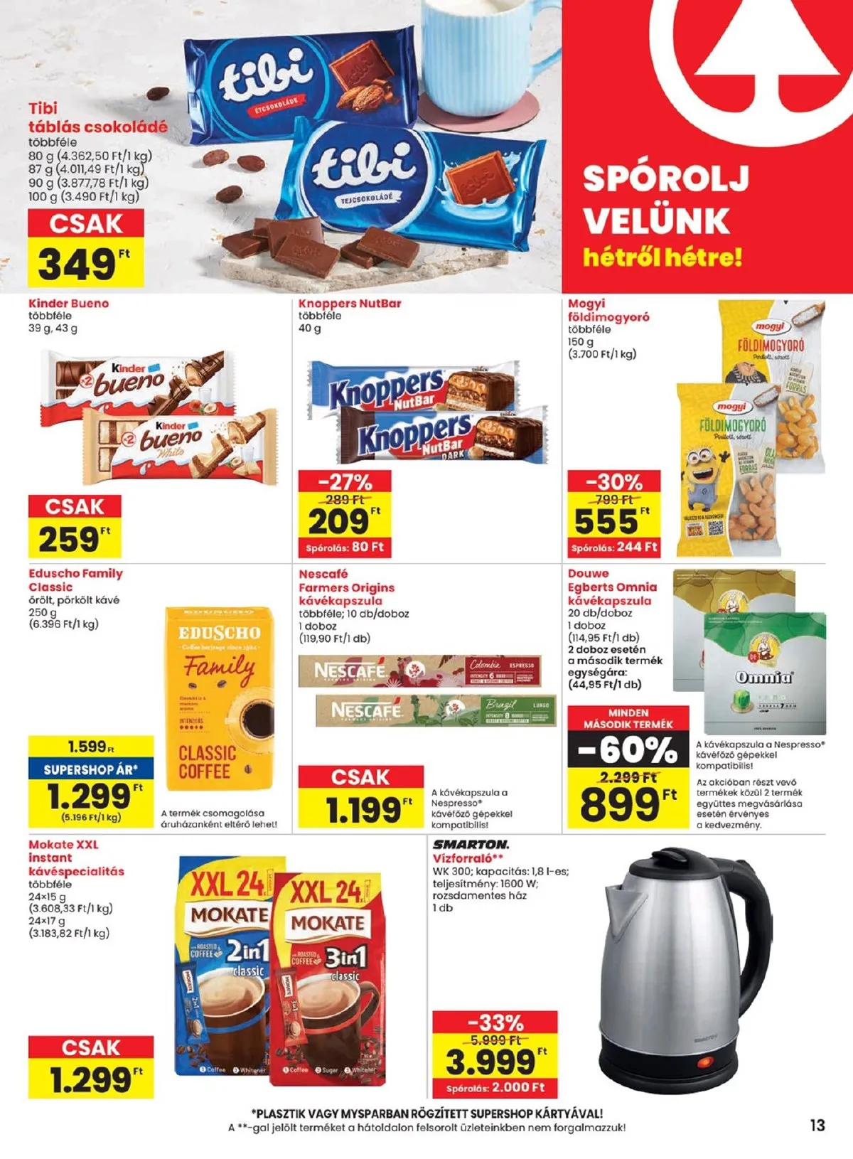 Spar akciós újság 10.24–10.30 – 13. oldal