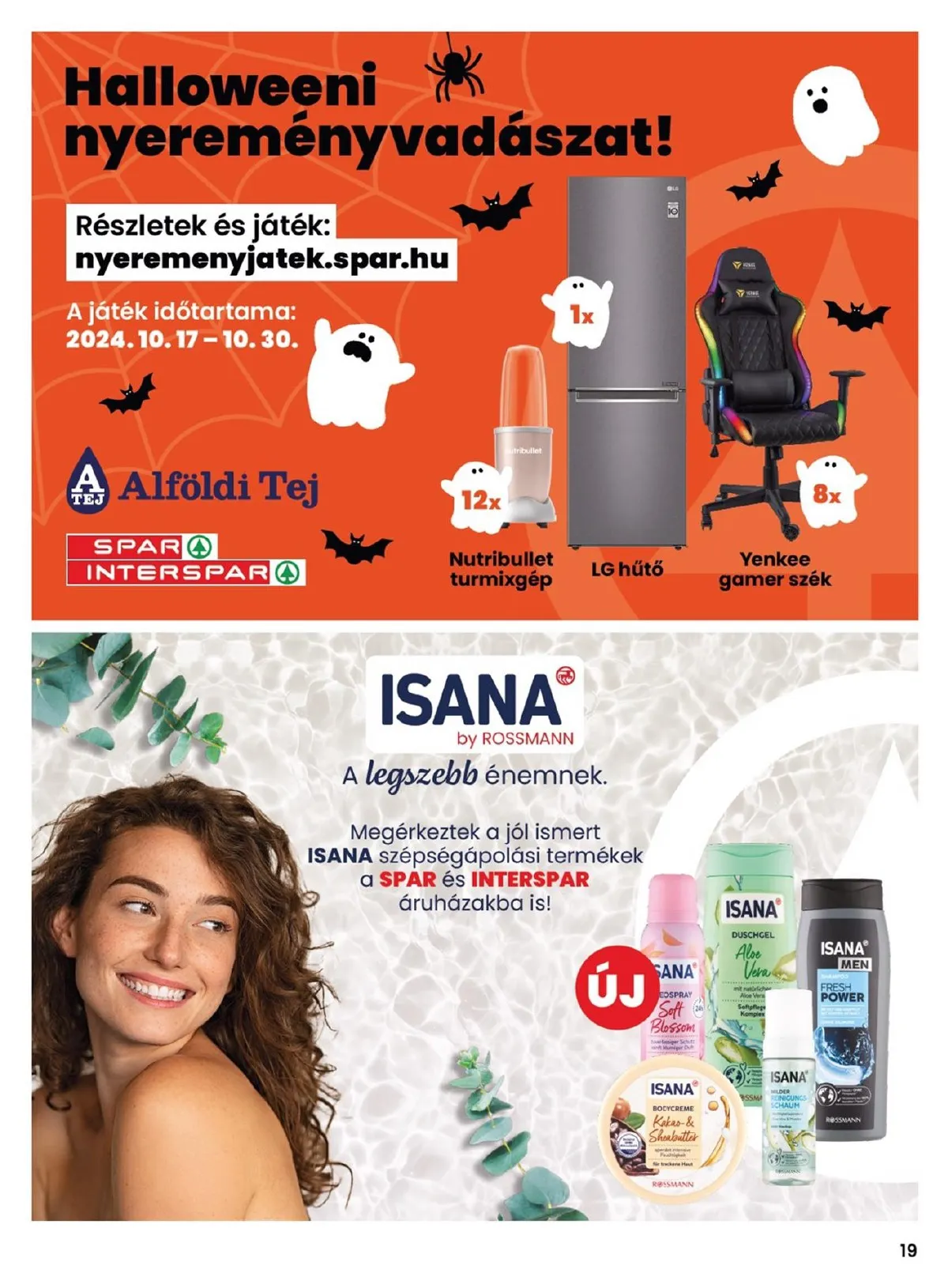 Spar akciós újság 10.24–10.30 – 19. oldal