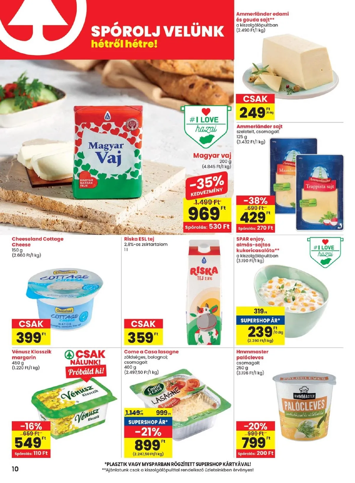 Spar akciós újság 10.31–11.06 – 10. oldal