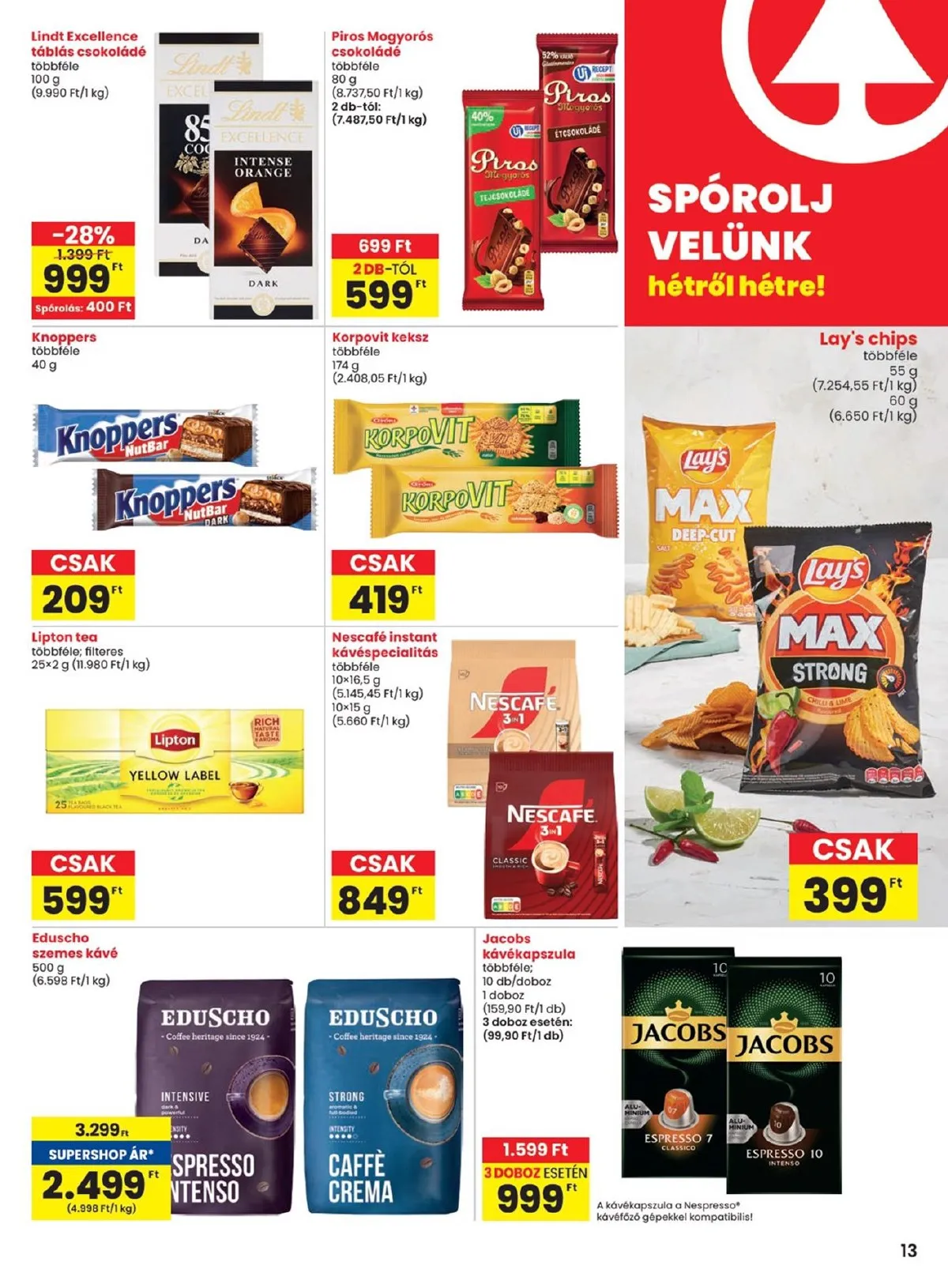 Spar akciós újság 10.31–11.06 – 13. oldal