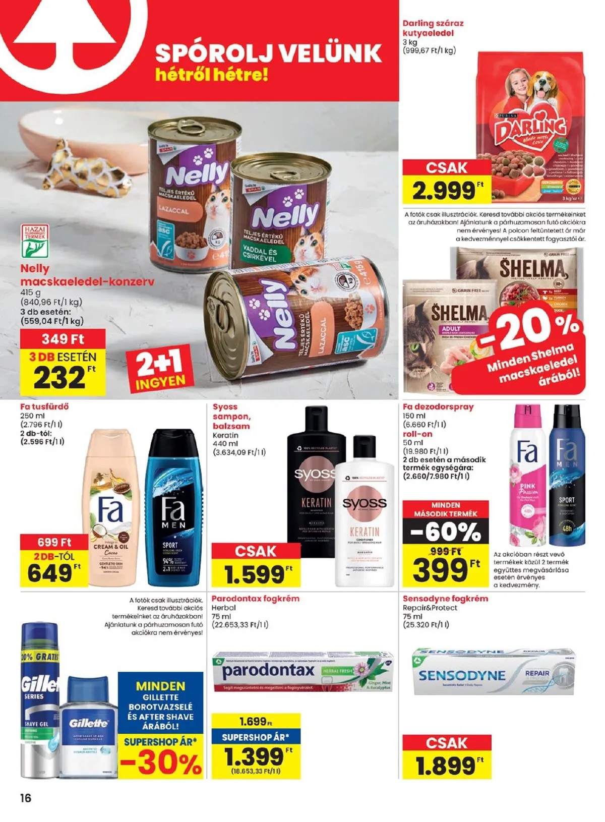 Spar akciós újság 10.31–11.06 – 16. oldal