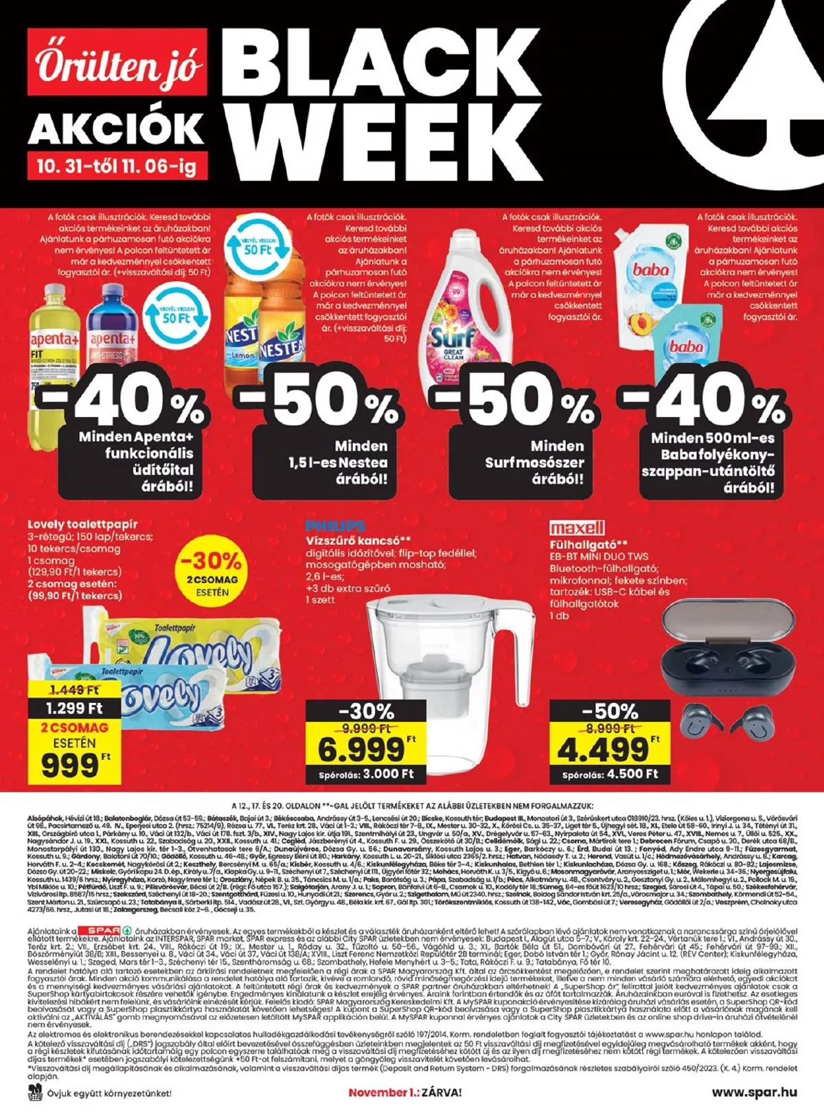 Spar akciós újság 10.31–11.06 – 20. oldal