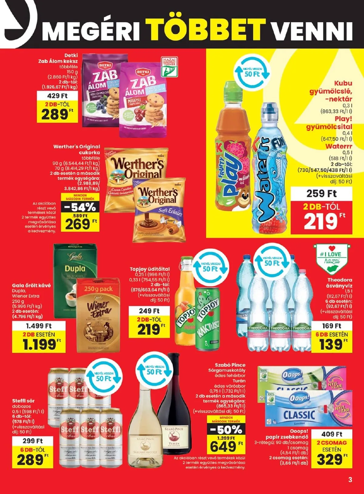 Spar akciós újság 10.31–11.06 – 3. oldal