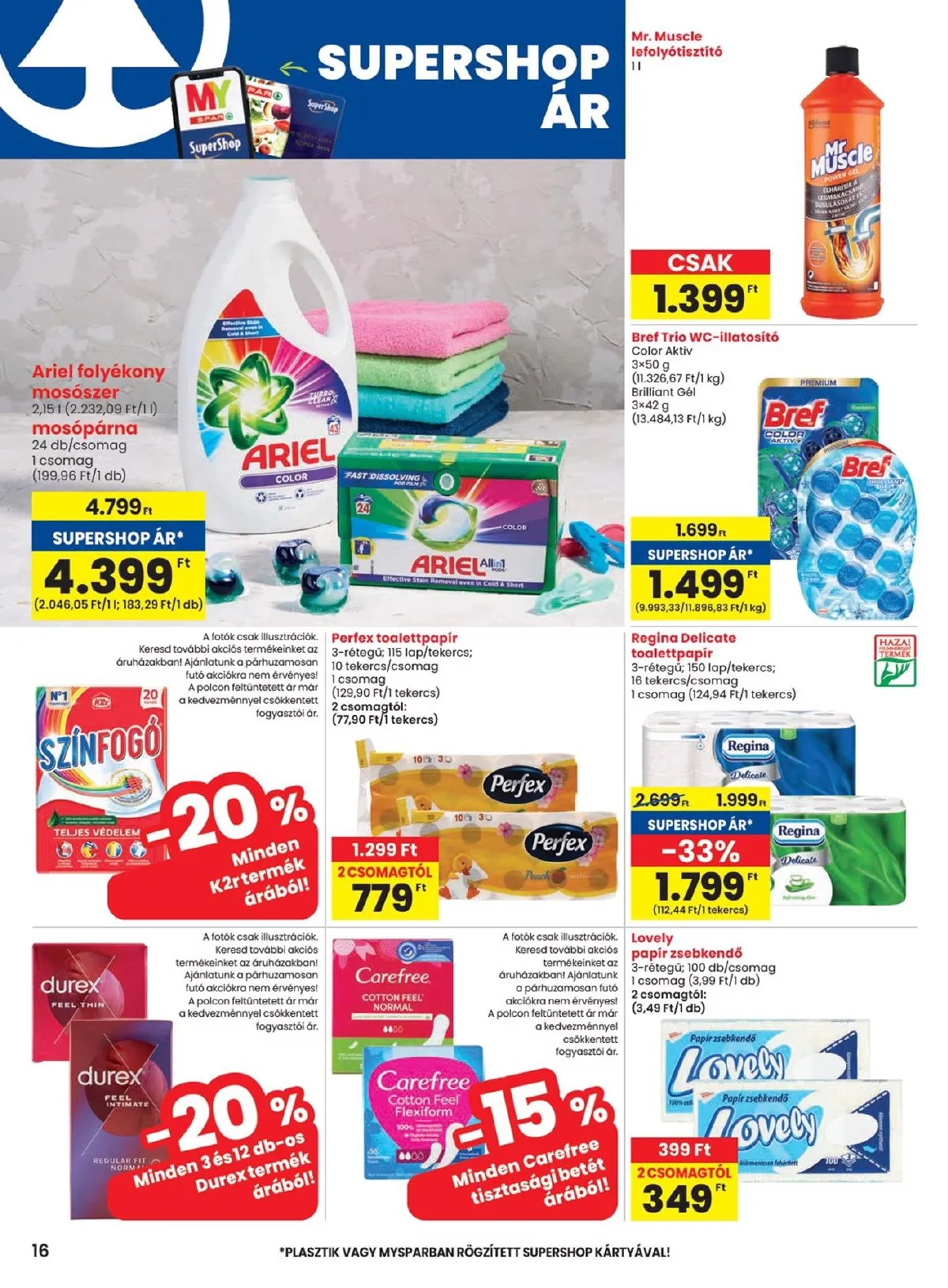 Spar akciós újság 11.07–11.13 – 16. oldal