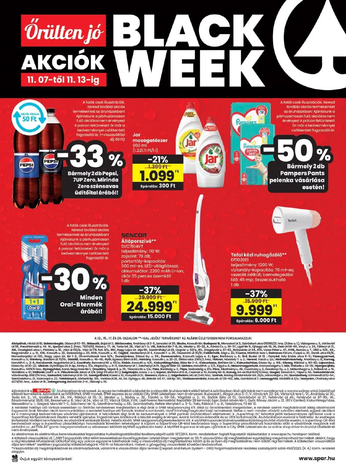 Spar akciós újság 11.07–11.13 – 20. oldal