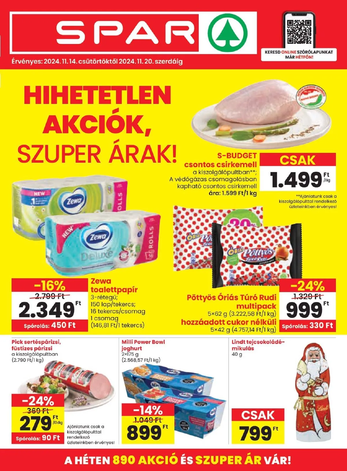 Spar akciós újság 11.14–11.20