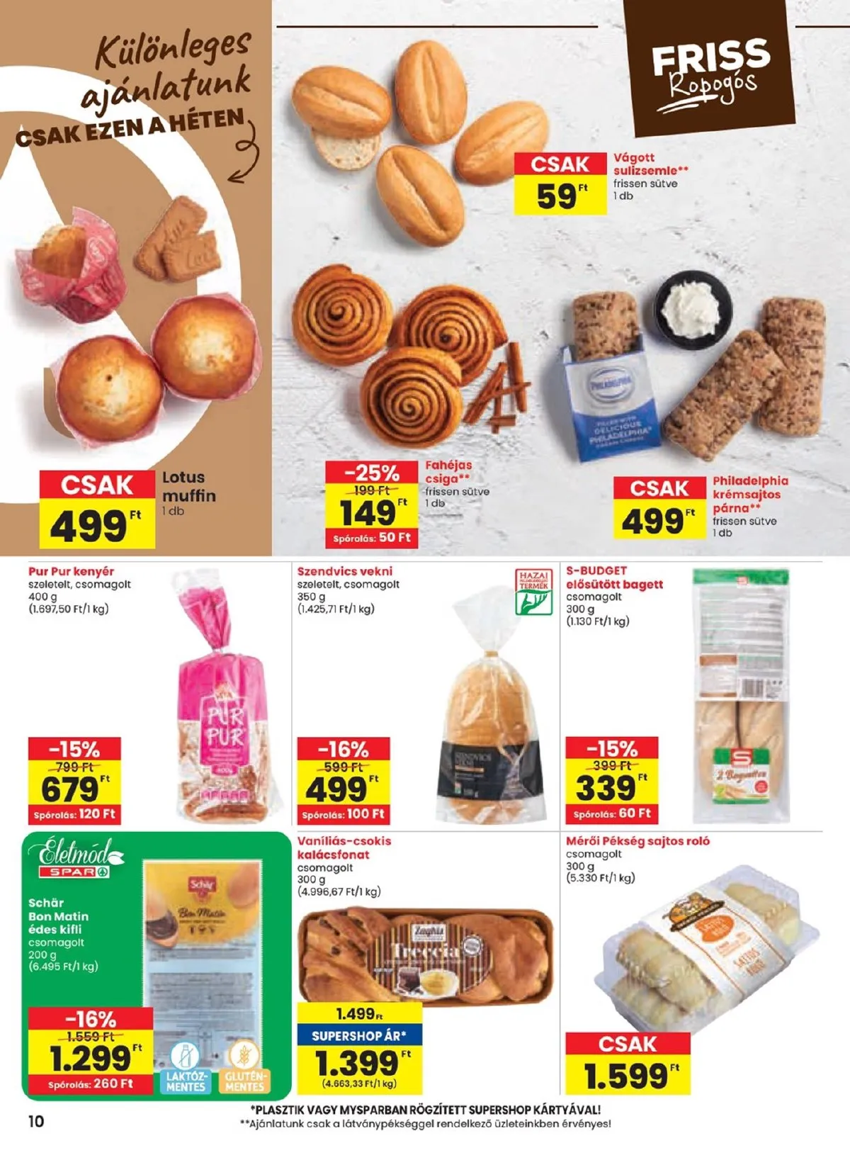 Spar akciós újság 11.14–11.20 – 10. oldal