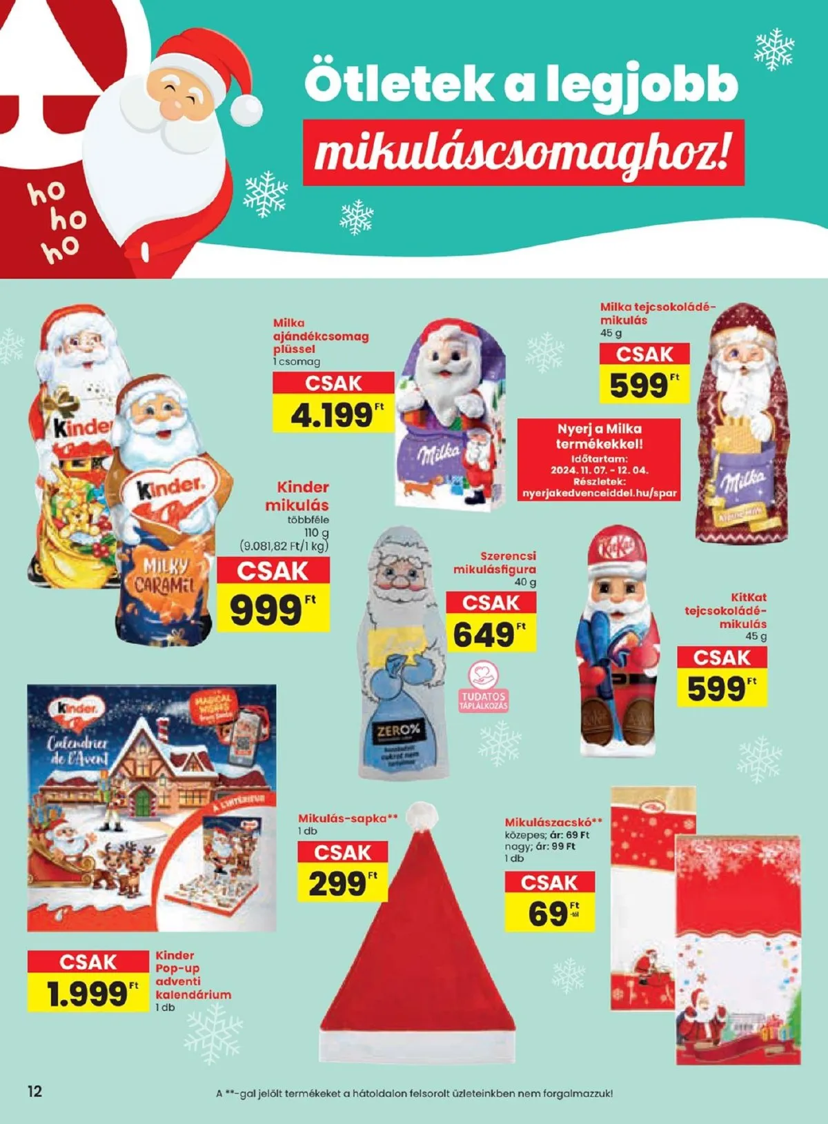 Spar akciós újság 11.14–11.20 – 12. oldal