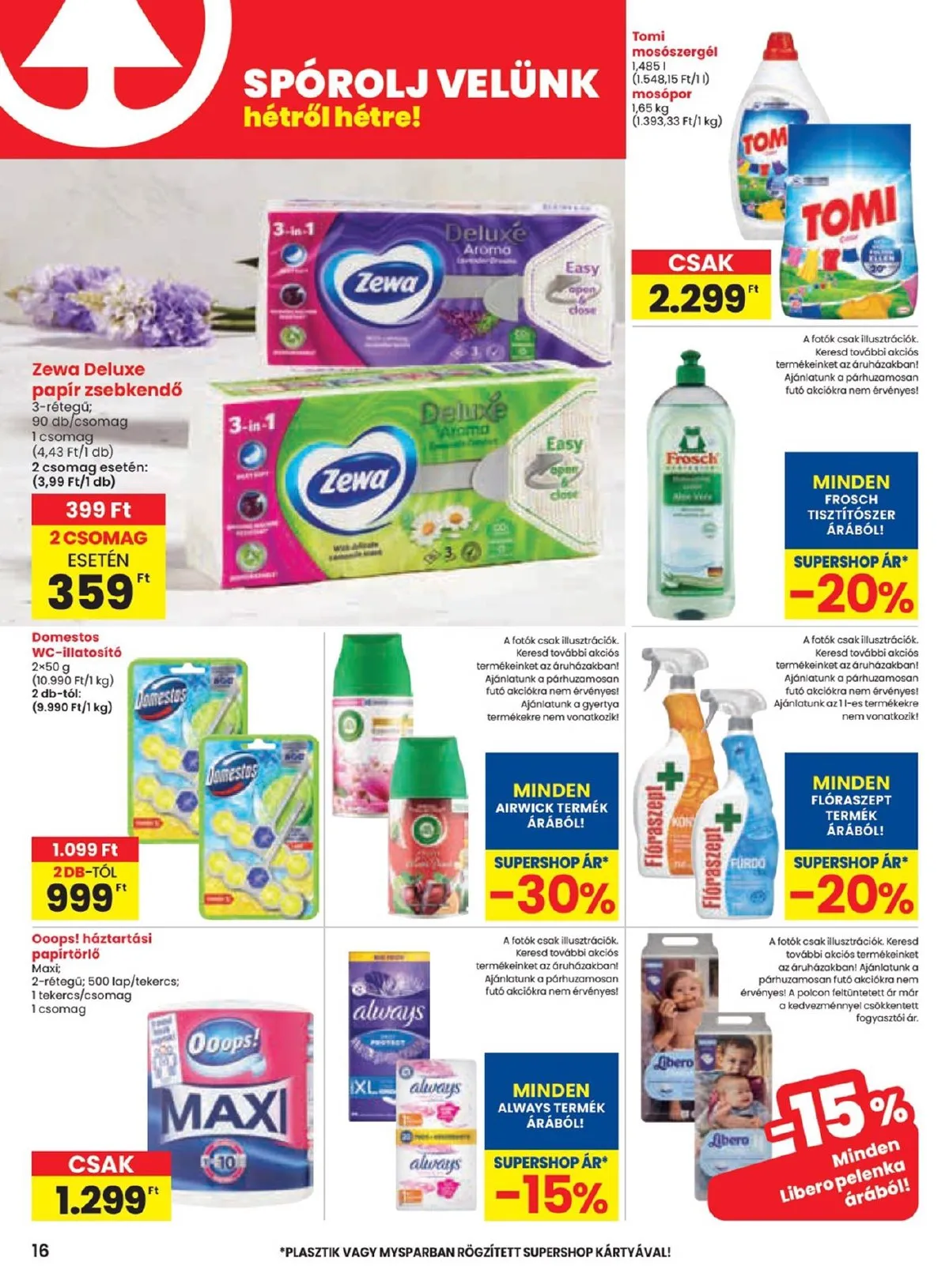 Spar akciós újság 11.14–11.20 – 16. oldal