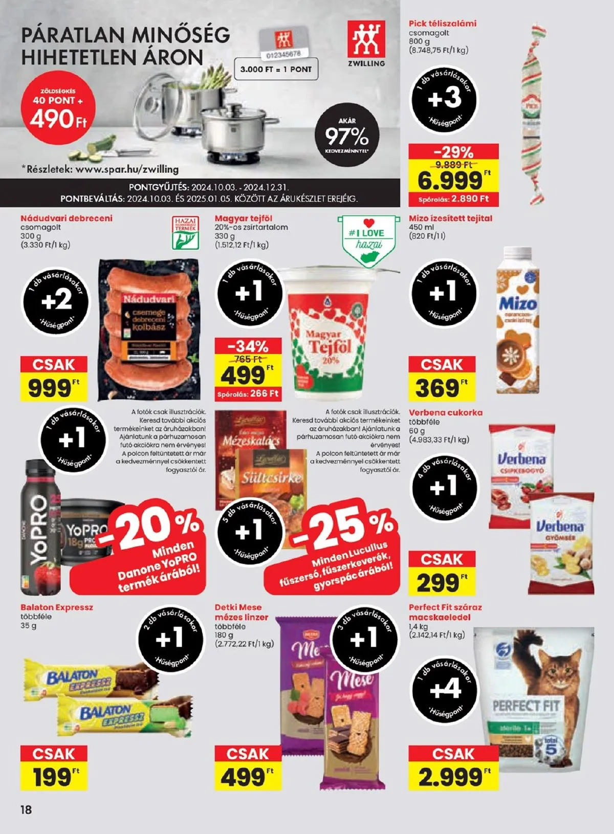 Spar akciós újság 11.14–11.20 – 18. oldal