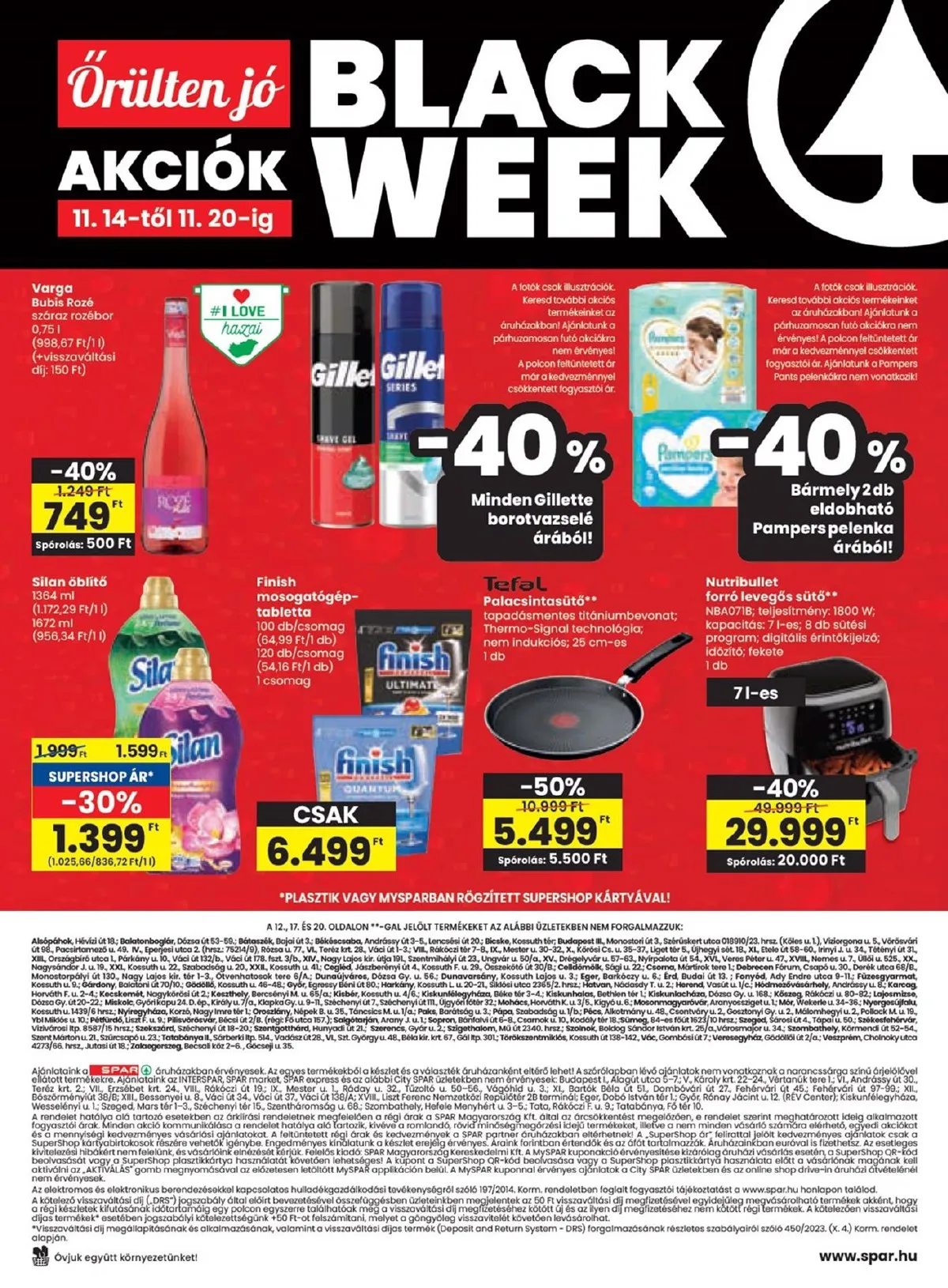 Spar akciós újság 11.14–11.20 – 20. oldal
