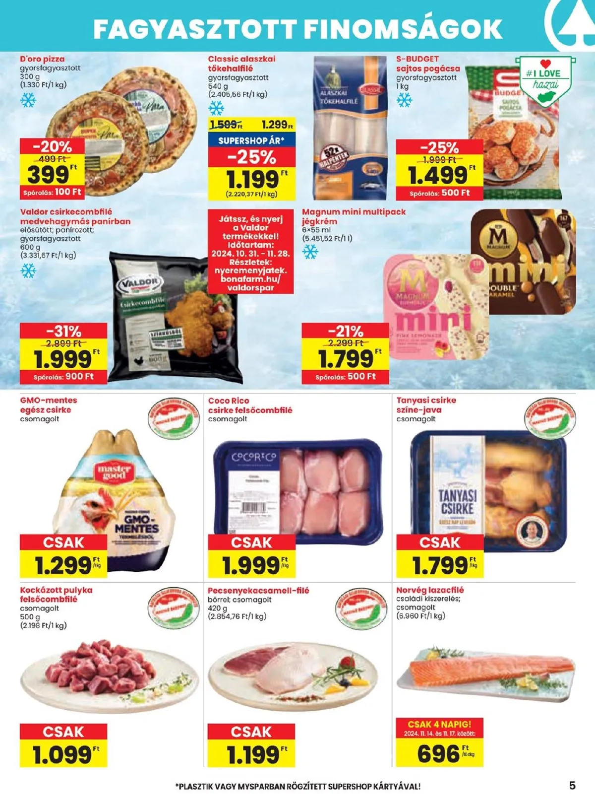 Spar akciós újság 11.14–11.20 – 5. oldal