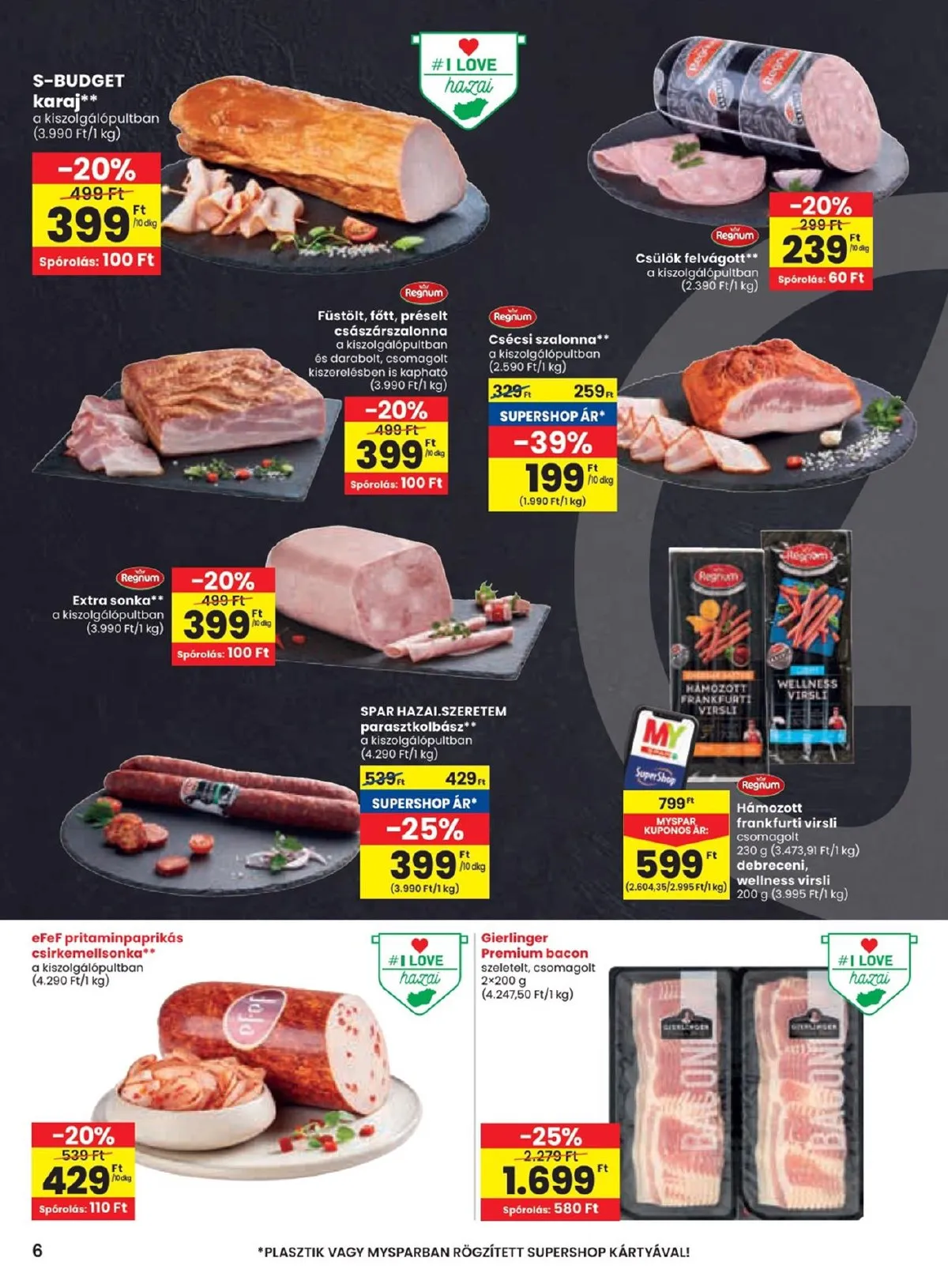 Spar akciós újság 11.14–11.20 – 6. oldal
