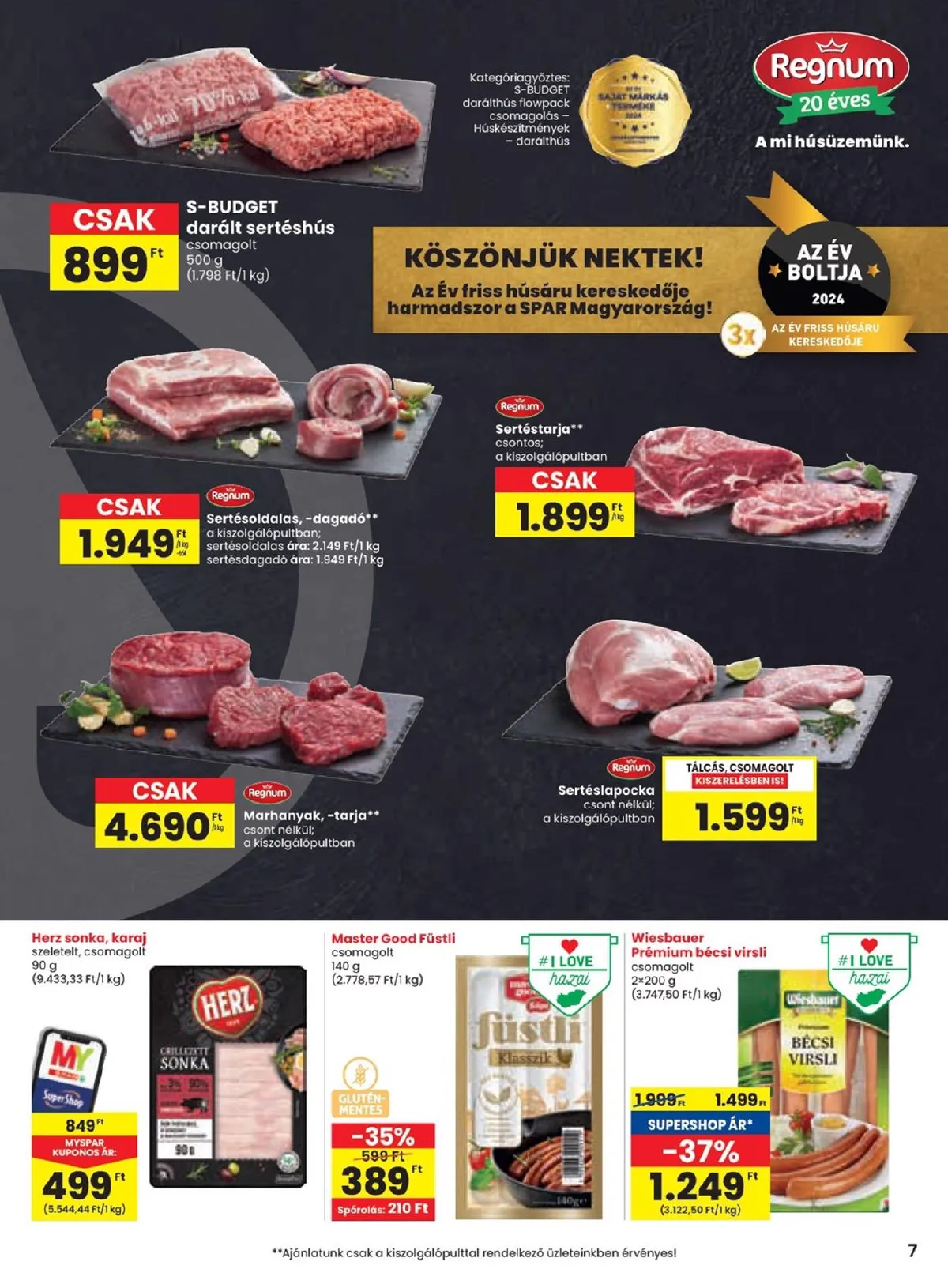 Spar akciós újság 11.14–11.20 – 7. oldal