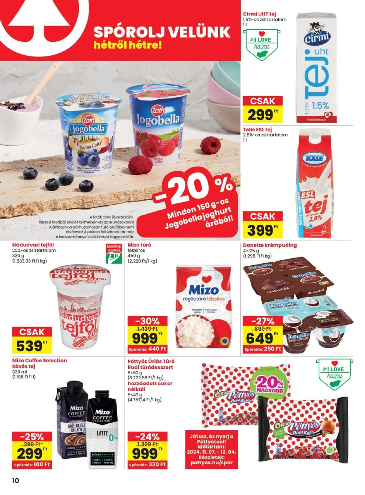 Spar akciós újság 11.21–11.27 – 10. oldal