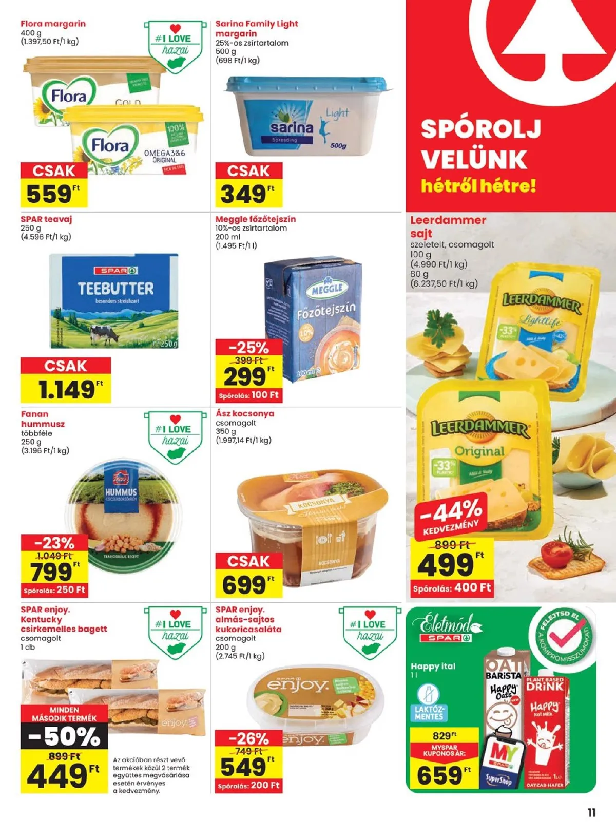 Spar akciós újság 11.21–11.27 – 11. oldal