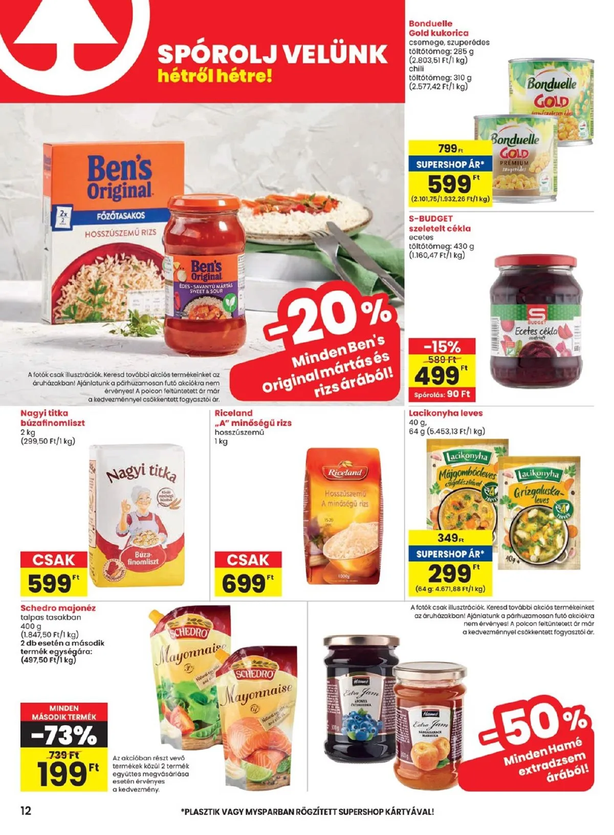 Spar akciós újság 11.21–11.27 – 12. oldal