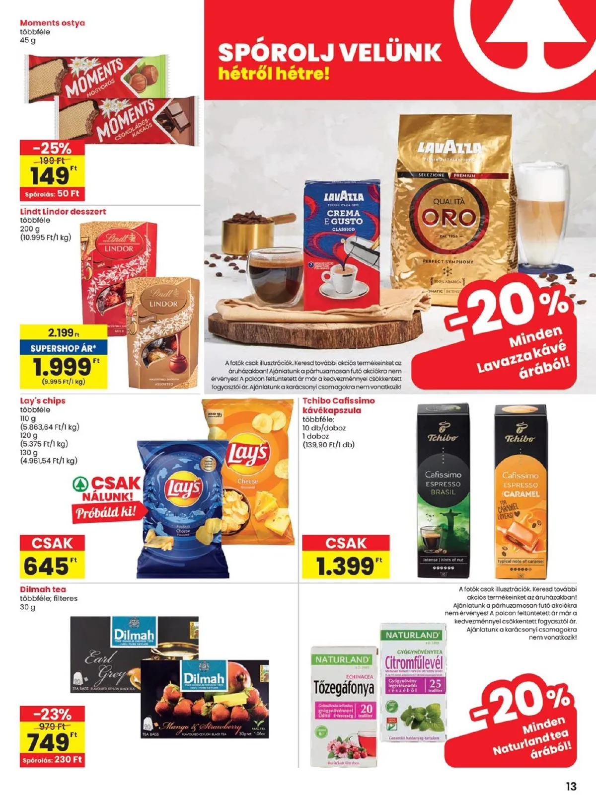 Spar akciós újság 11.21–11.27 – 13. oldal