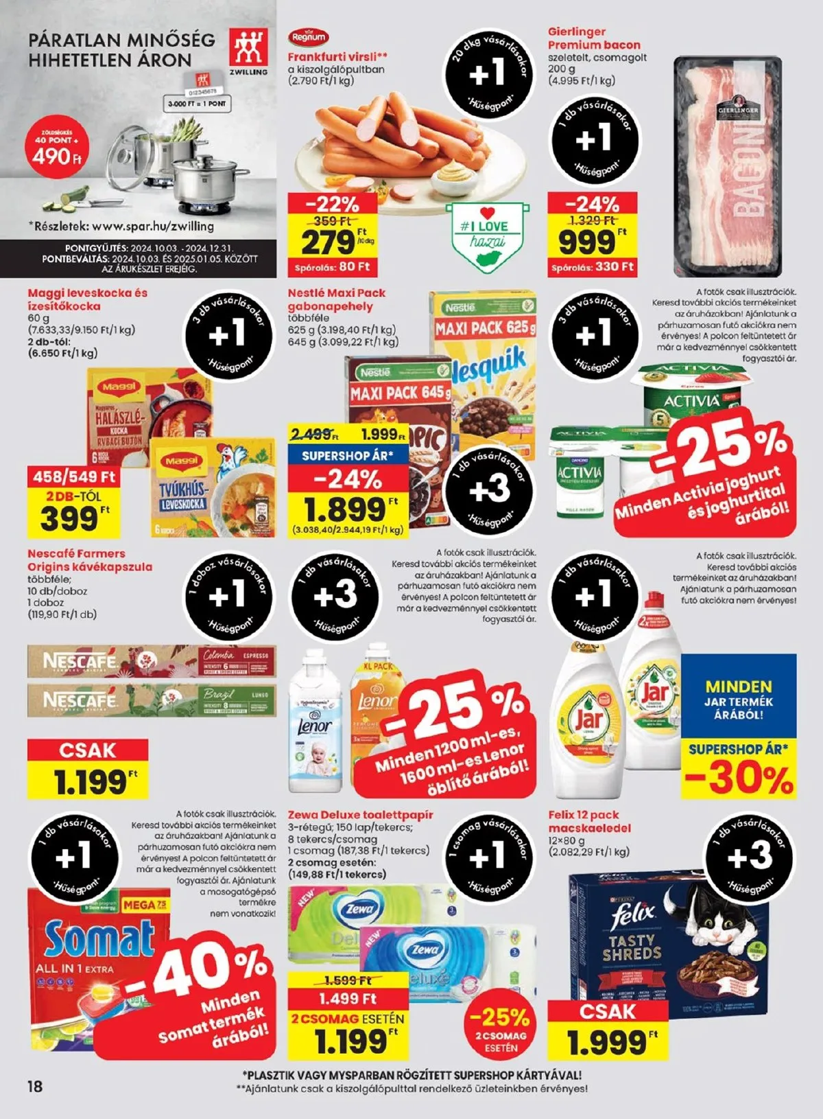 Spar akciós újság 11.21–11.27 – 18. oldal