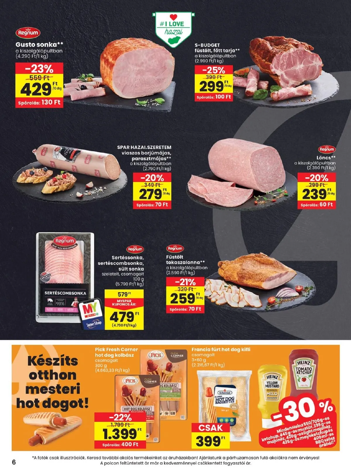 Spar akciós újság 11.21–11.27 – 6. oldal
