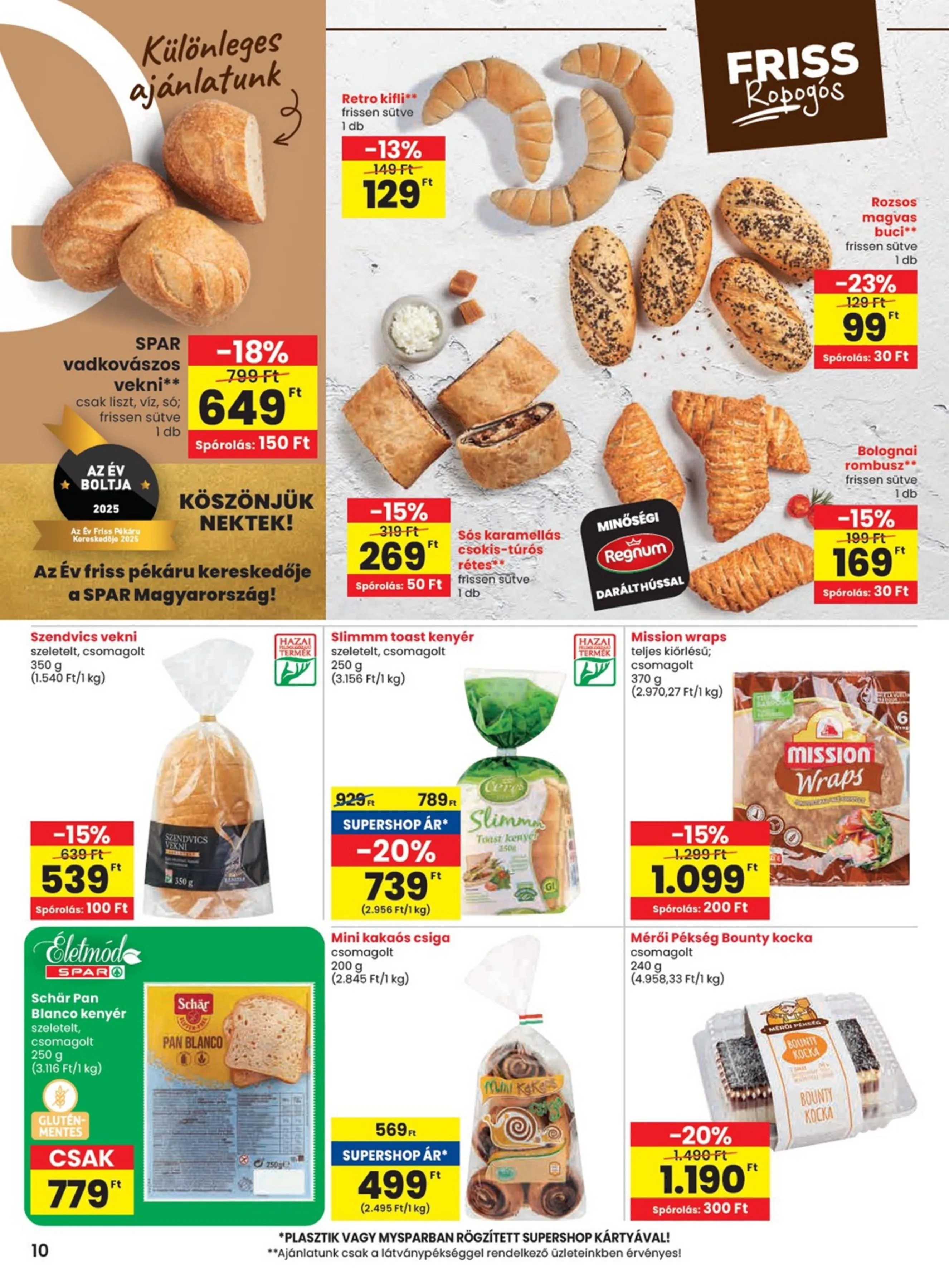 Spar akciós újság 07.03–07.09 – 10. oldal
