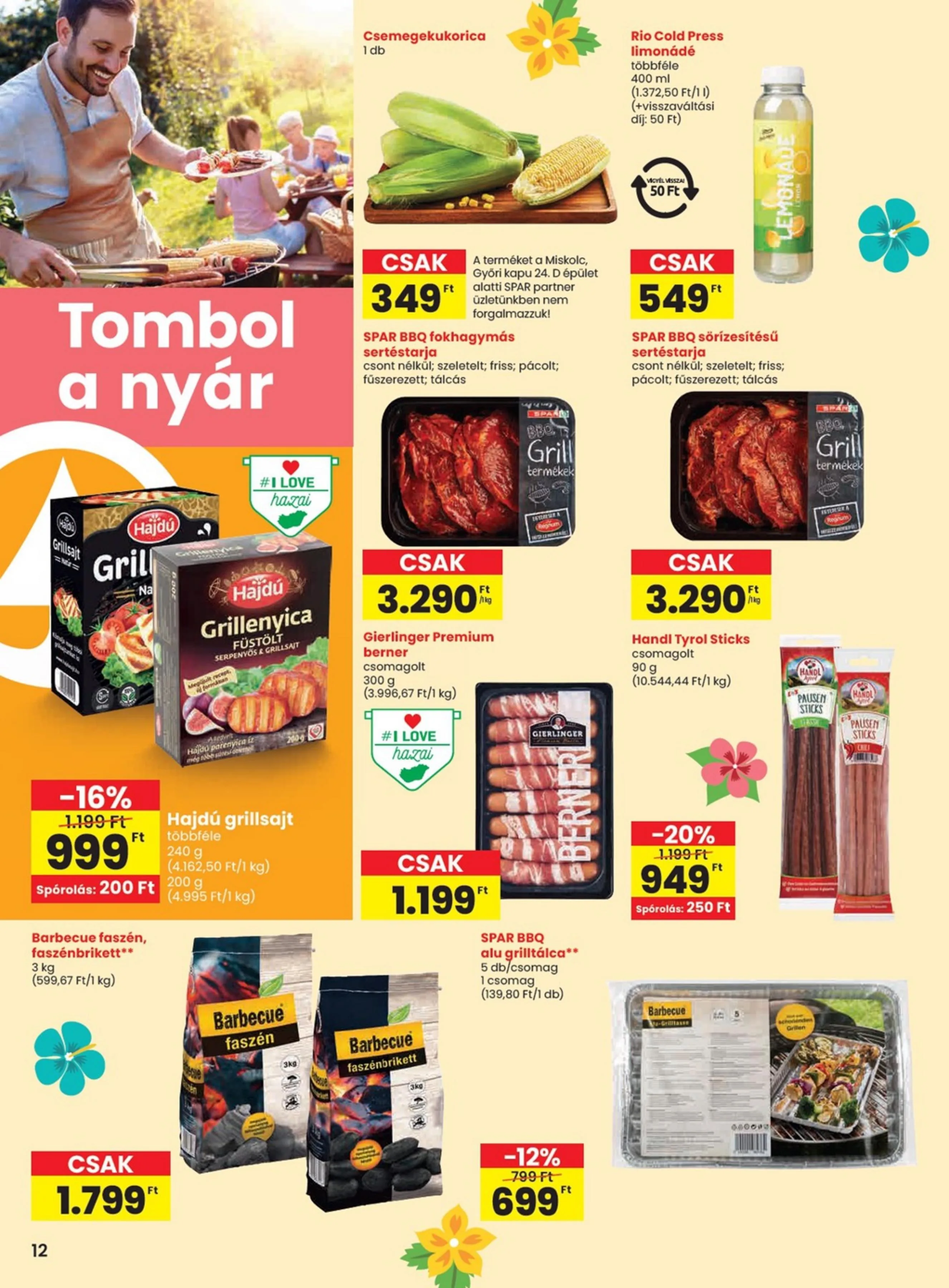 Spar akciós újság 07.03–07.09 – 12. oldal