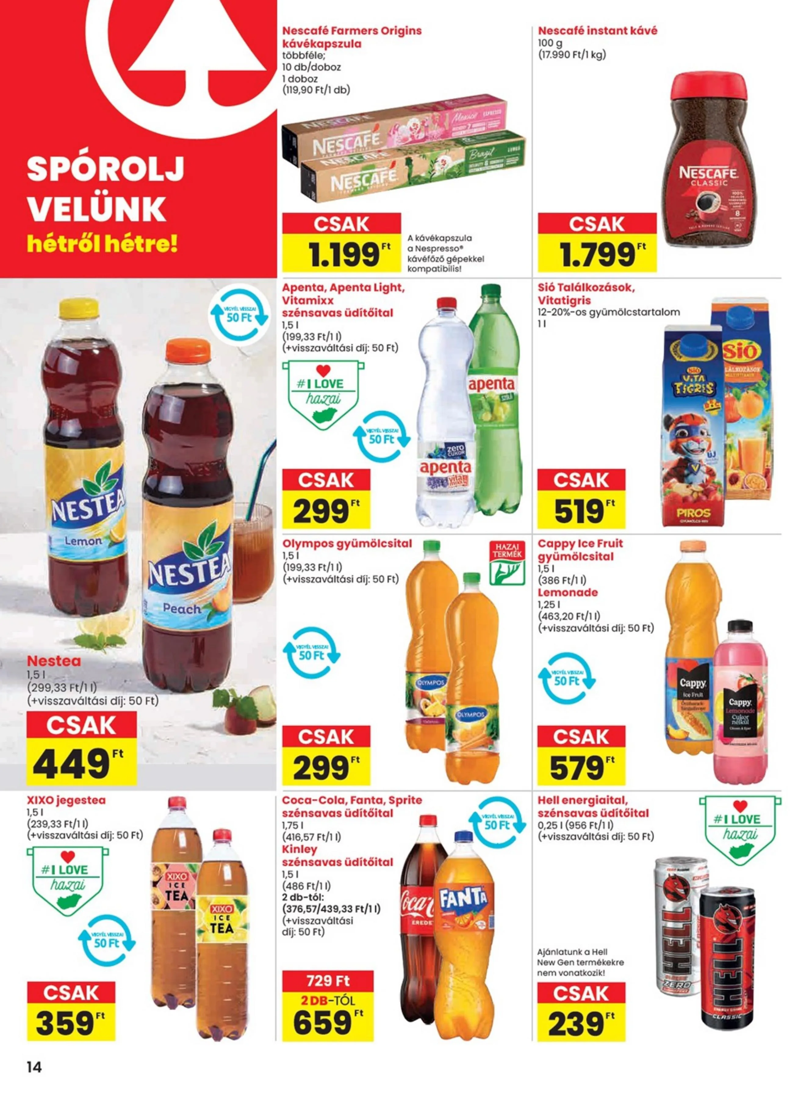 Spar akciós újság 07.03–07.09 – 14. oldal