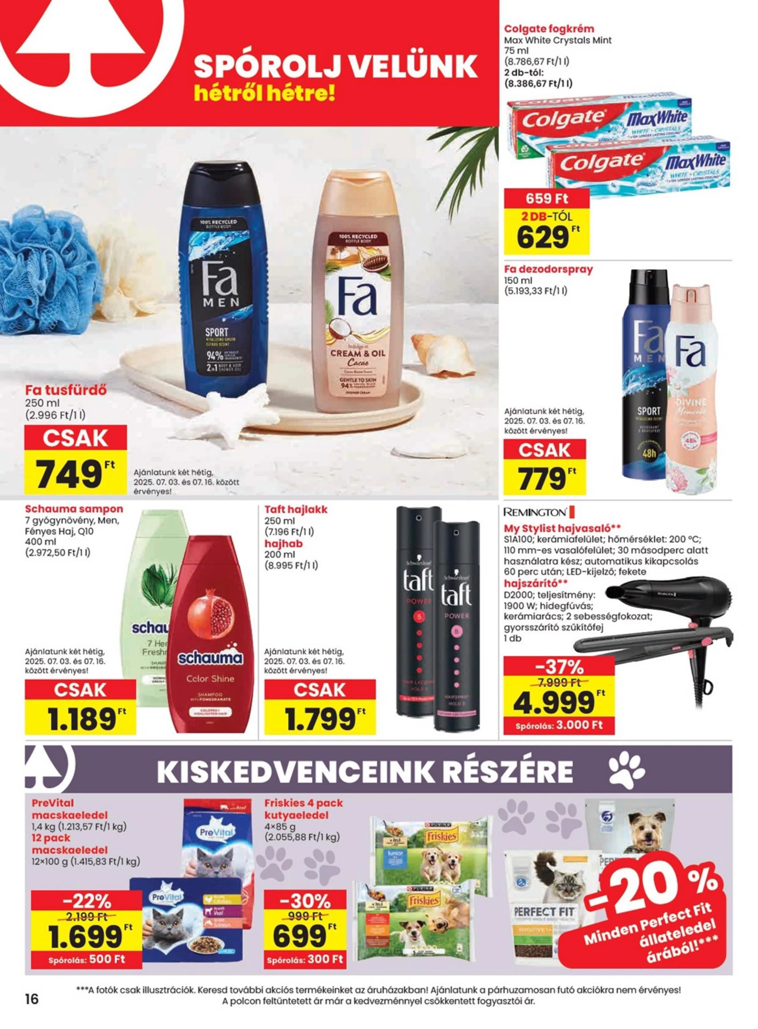 Spar akciós újság 07.03–07.09 – 16. oldal