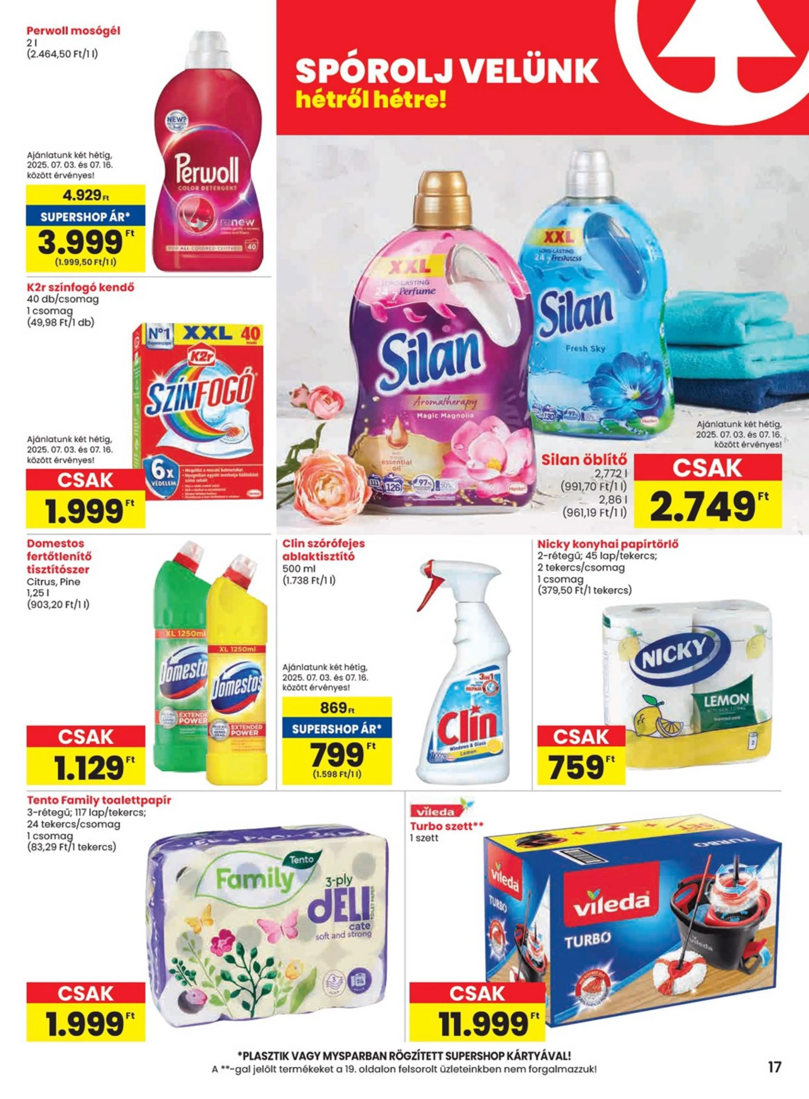Spar akciós újság 07.03–07.09 – 17. oldal