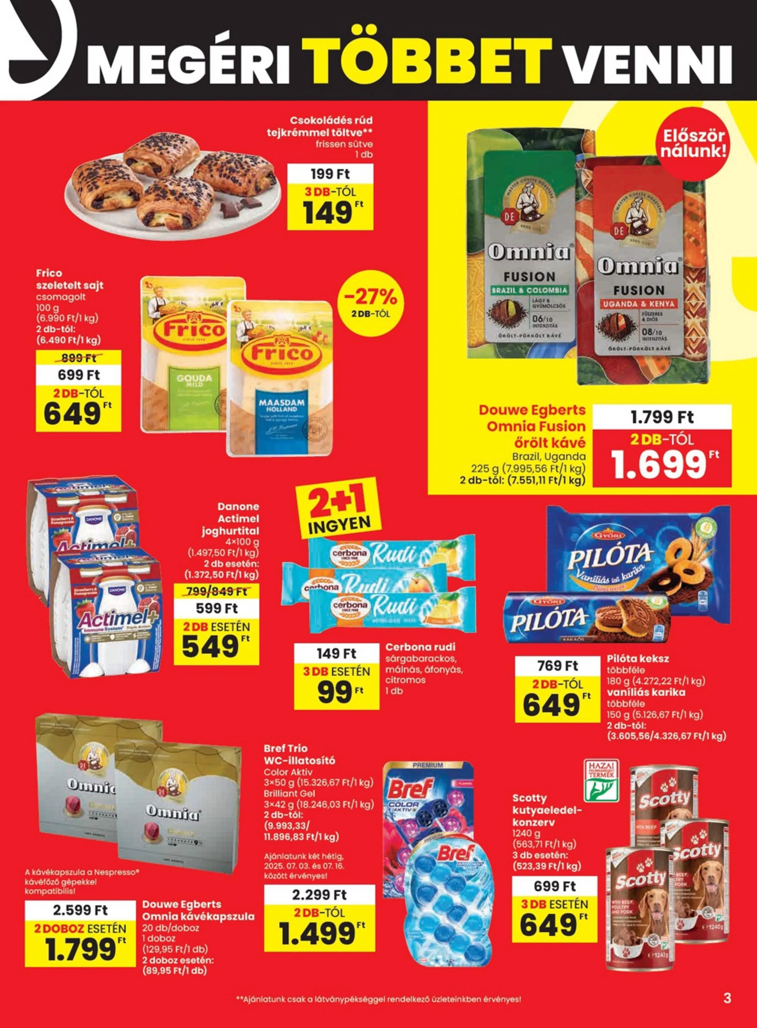Spar akciós újság 07.03–07.09 – 3. oldal