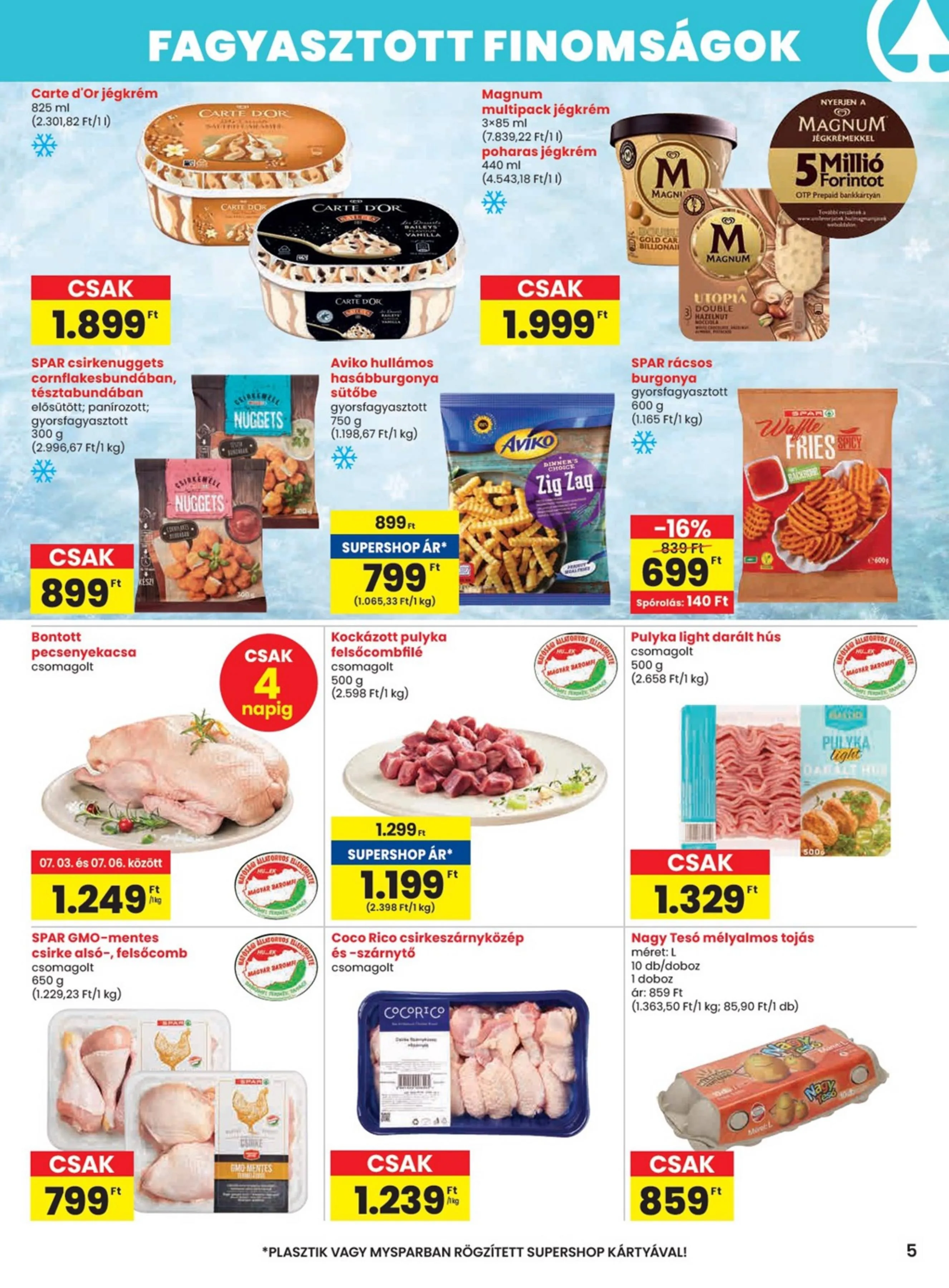Spar akciós újság 07.03–07.09 – 5. oldal