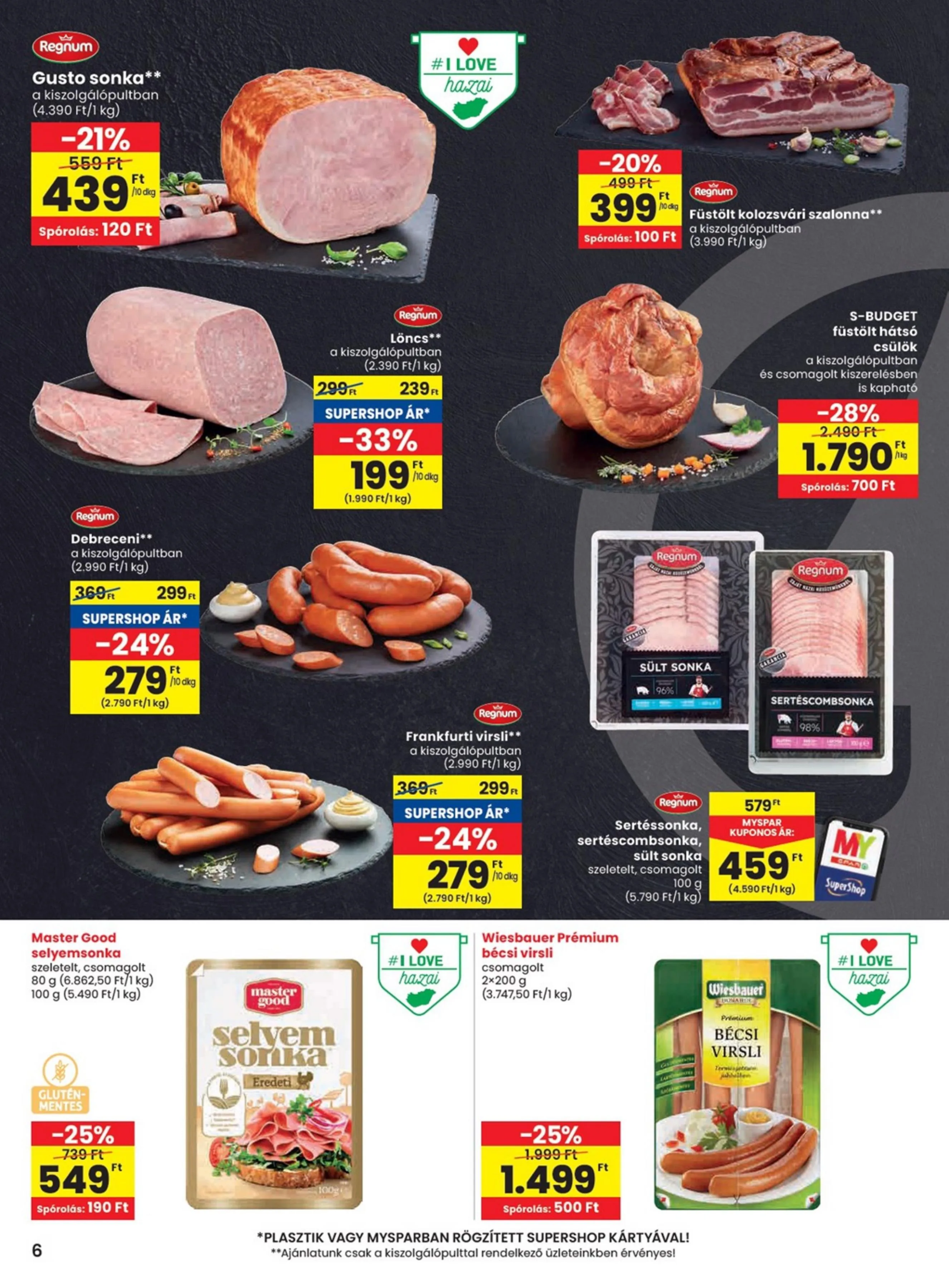 Spar akciós újság 07.03–07.09 – 6. oldal
