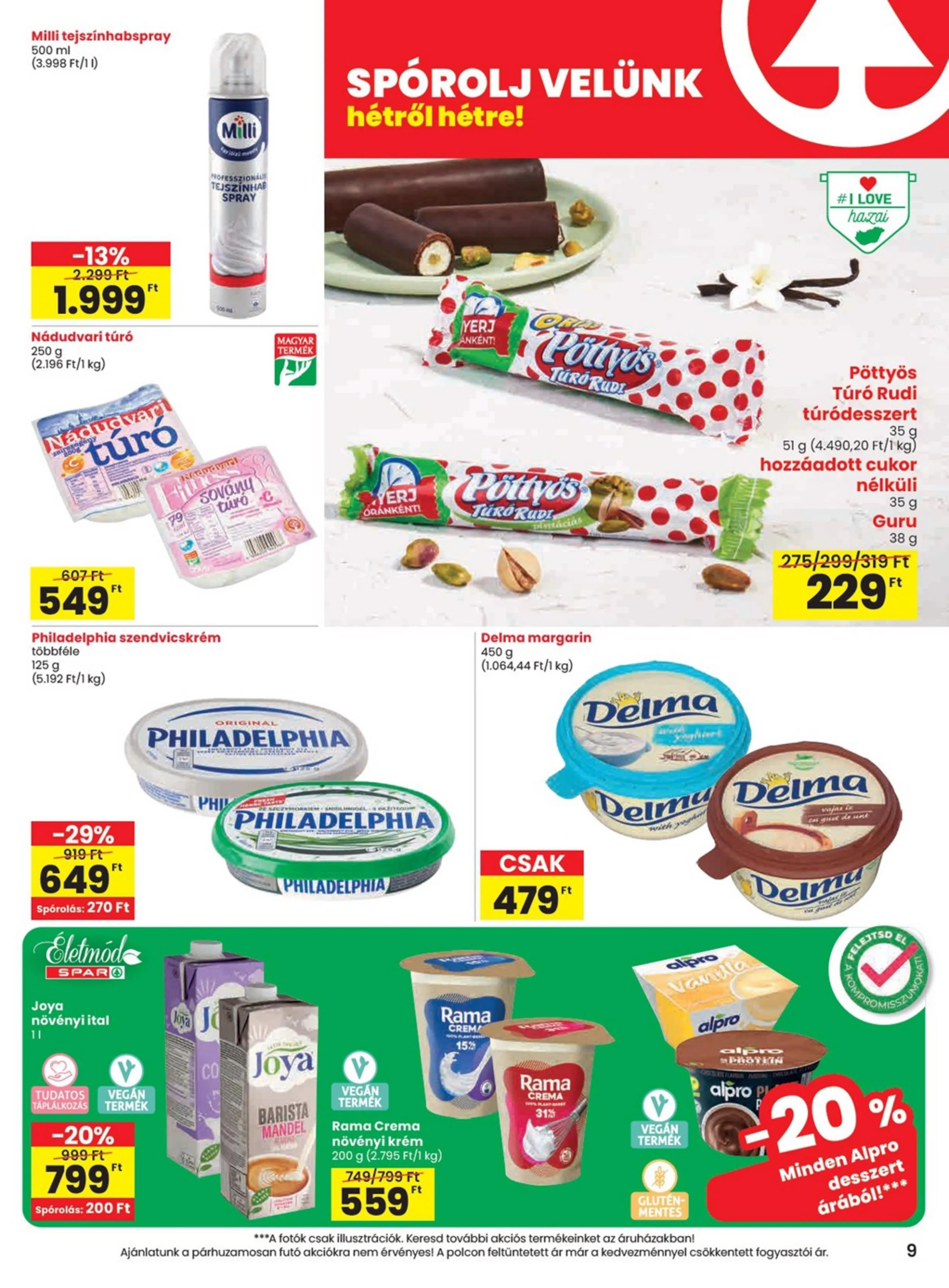 Spar akciós újság 07.03–07.09 – 9. oldal