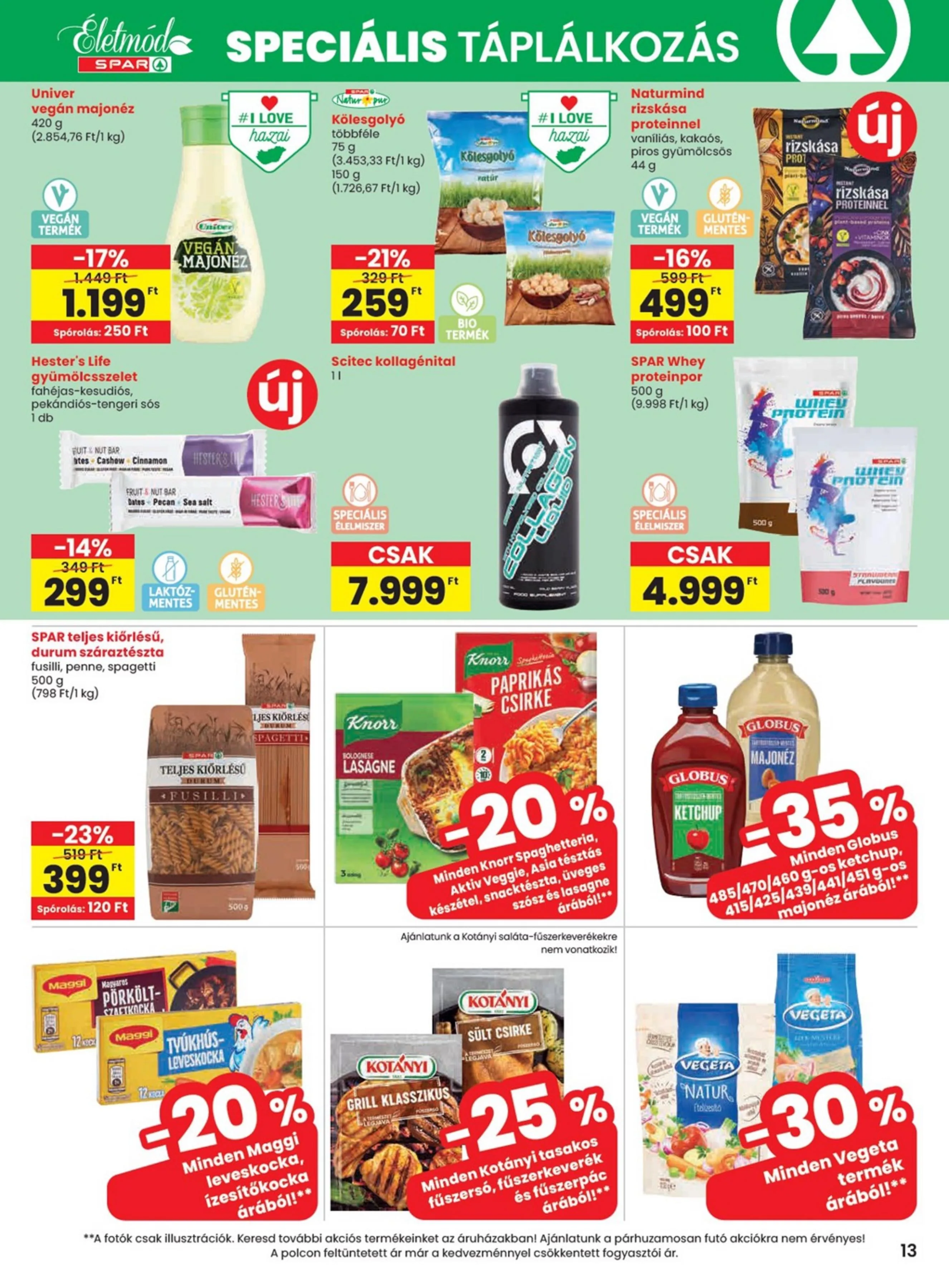 Spar akciós újság 07.10–07.16 – 13. oldal