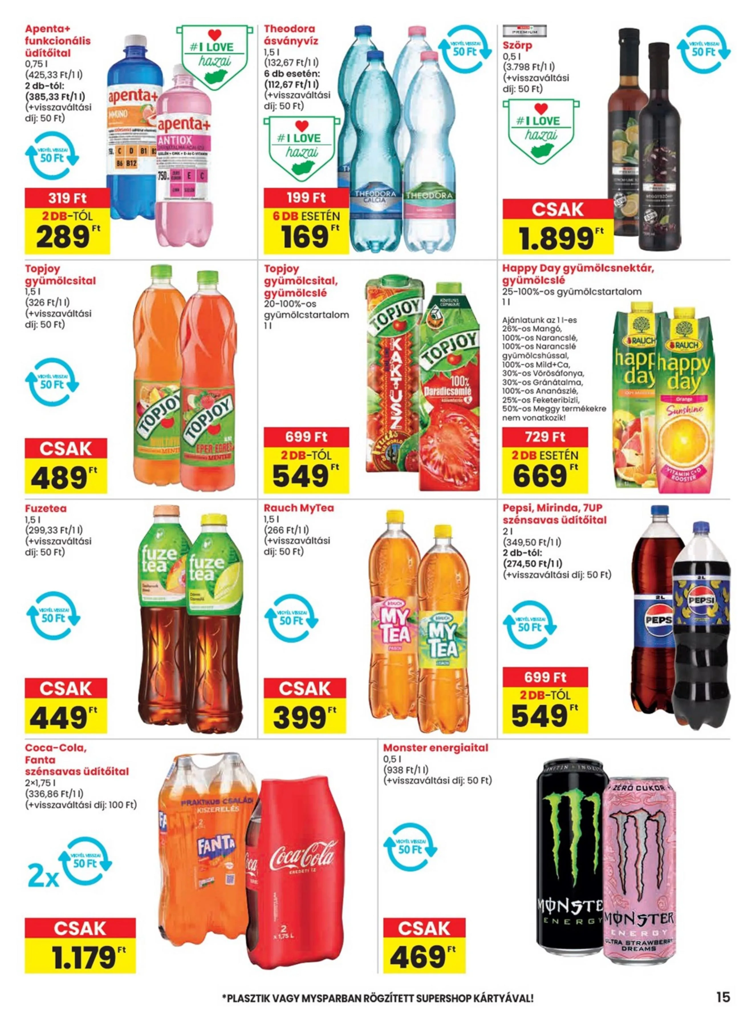 Spar akciós újság 07.10–07.16 – 15. oldal