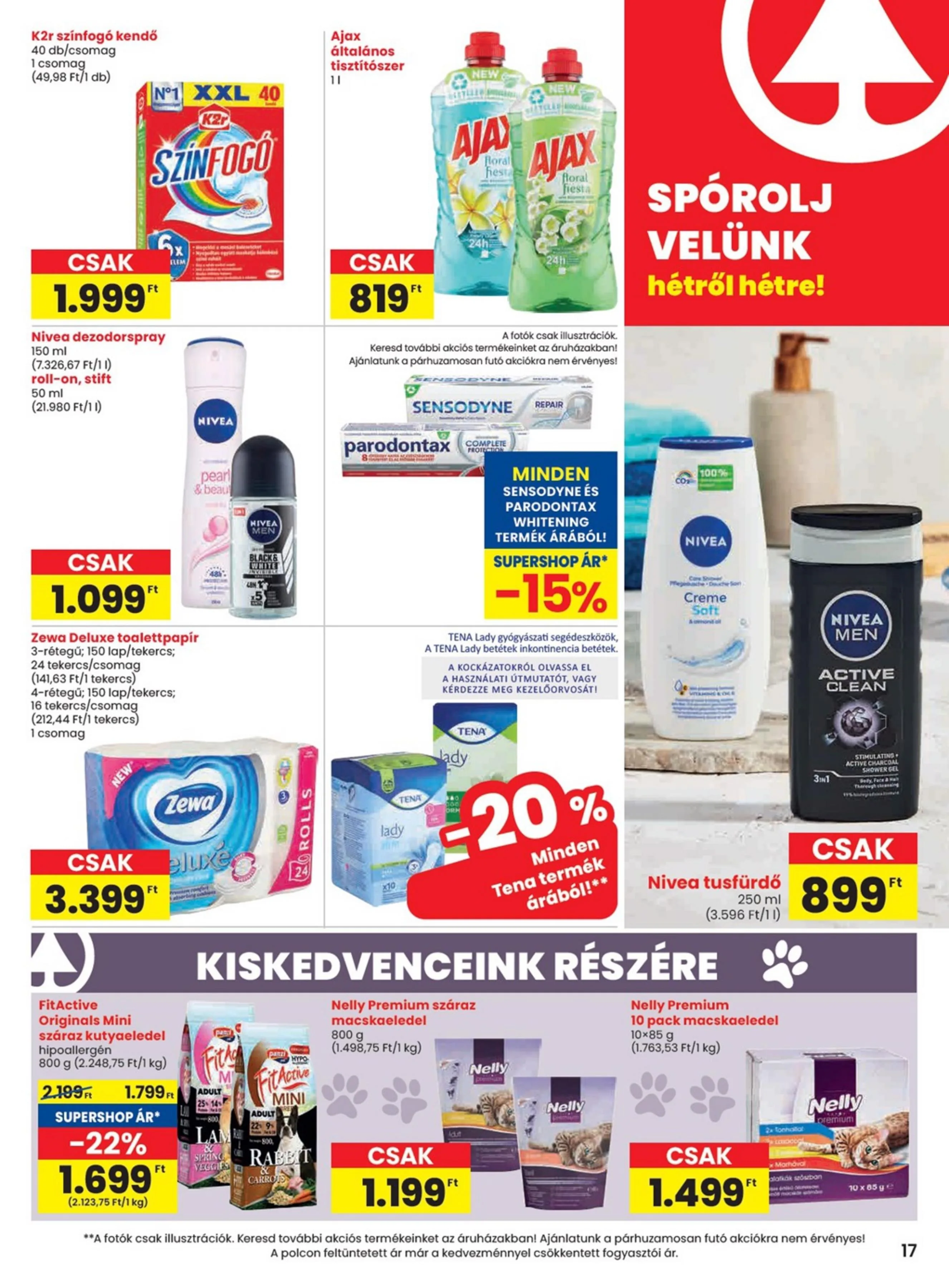 Spar akciós újság 07.10–07.16 – 17. oldal