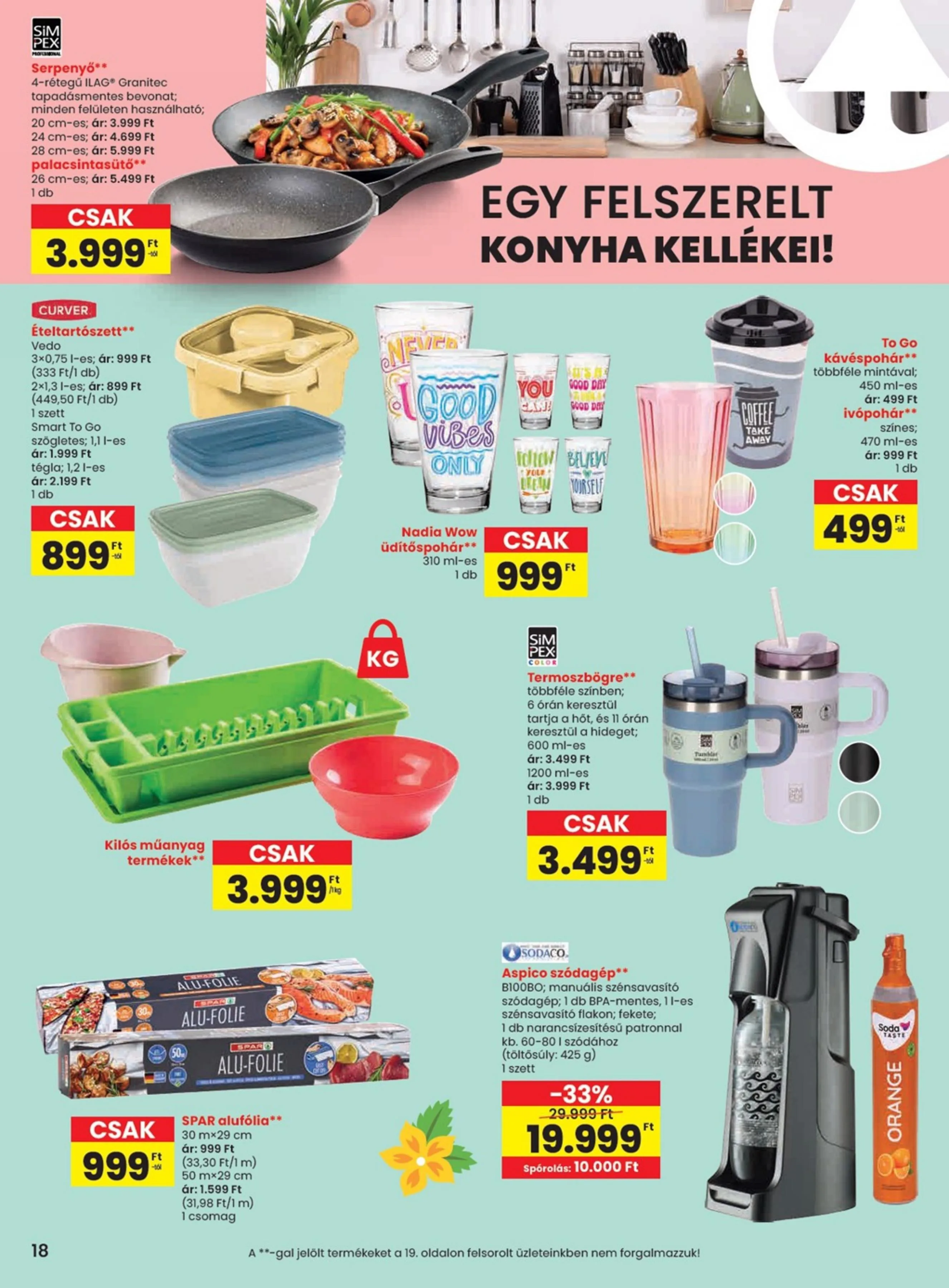 Spar akciós újság 07.10–07.16 – 18. oldal