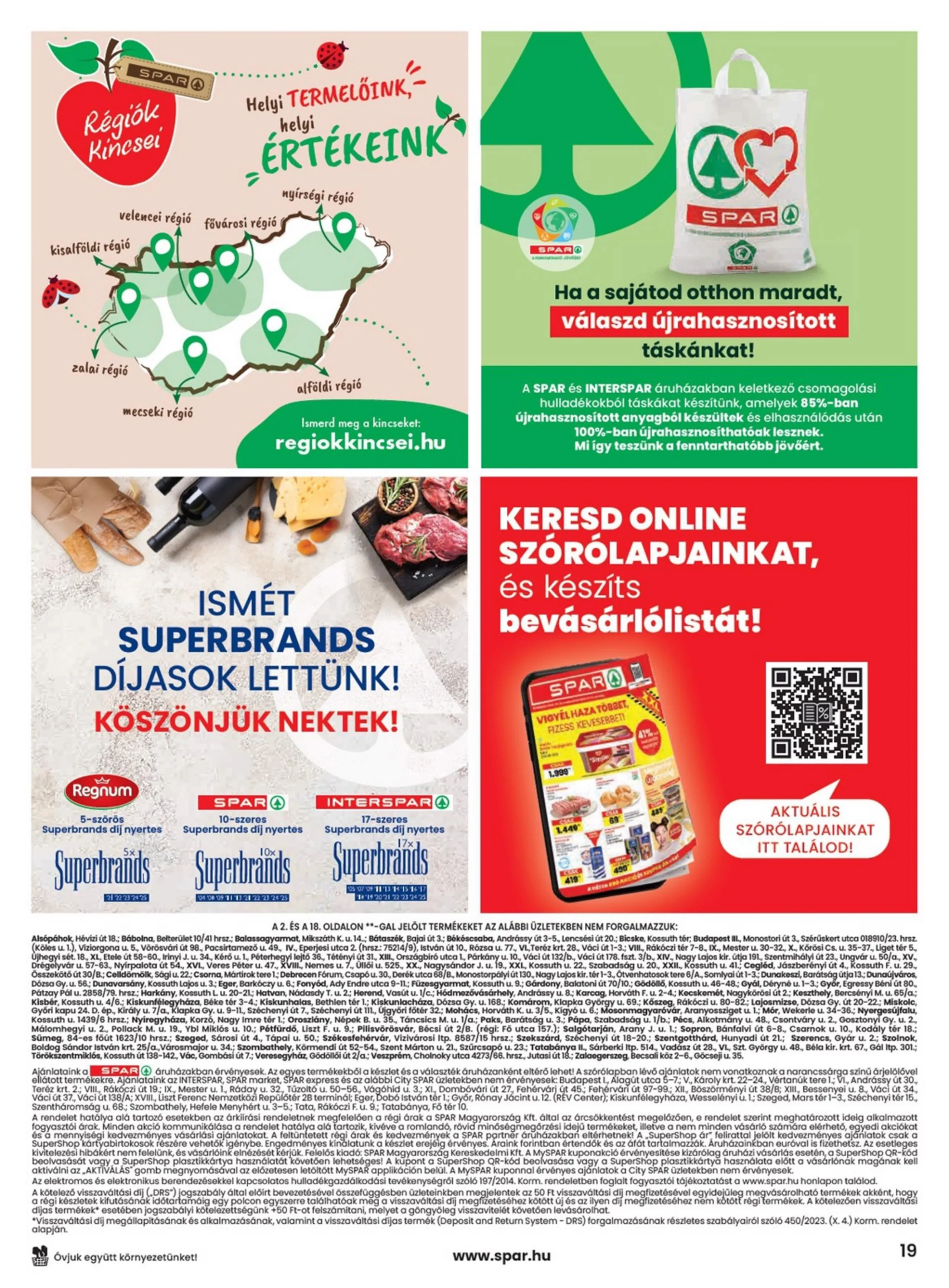 Spar akciós újság 07.10–07.16 – 19. oldal