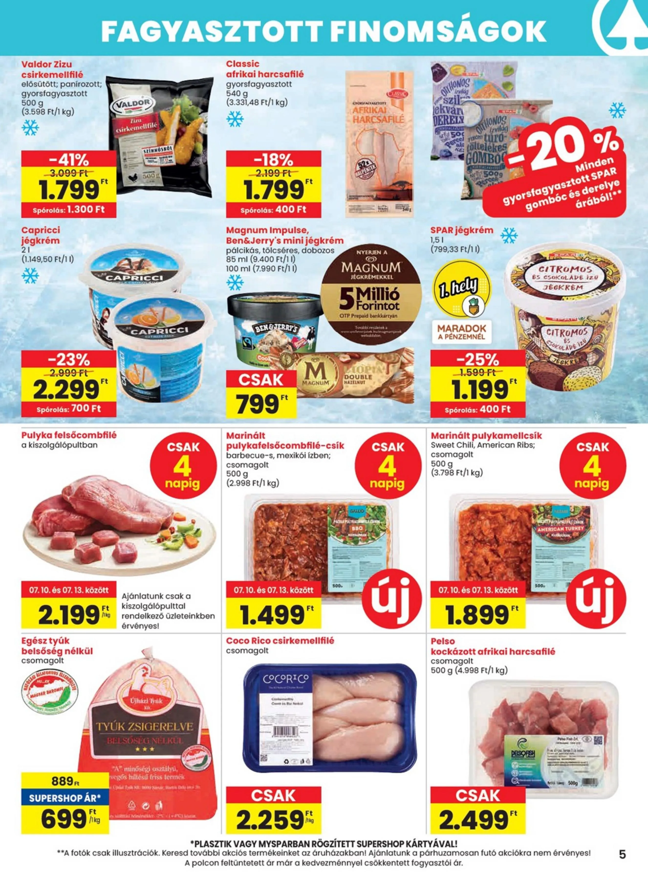 Spar akciós újság 07.10–07.16 – 5. oldal
